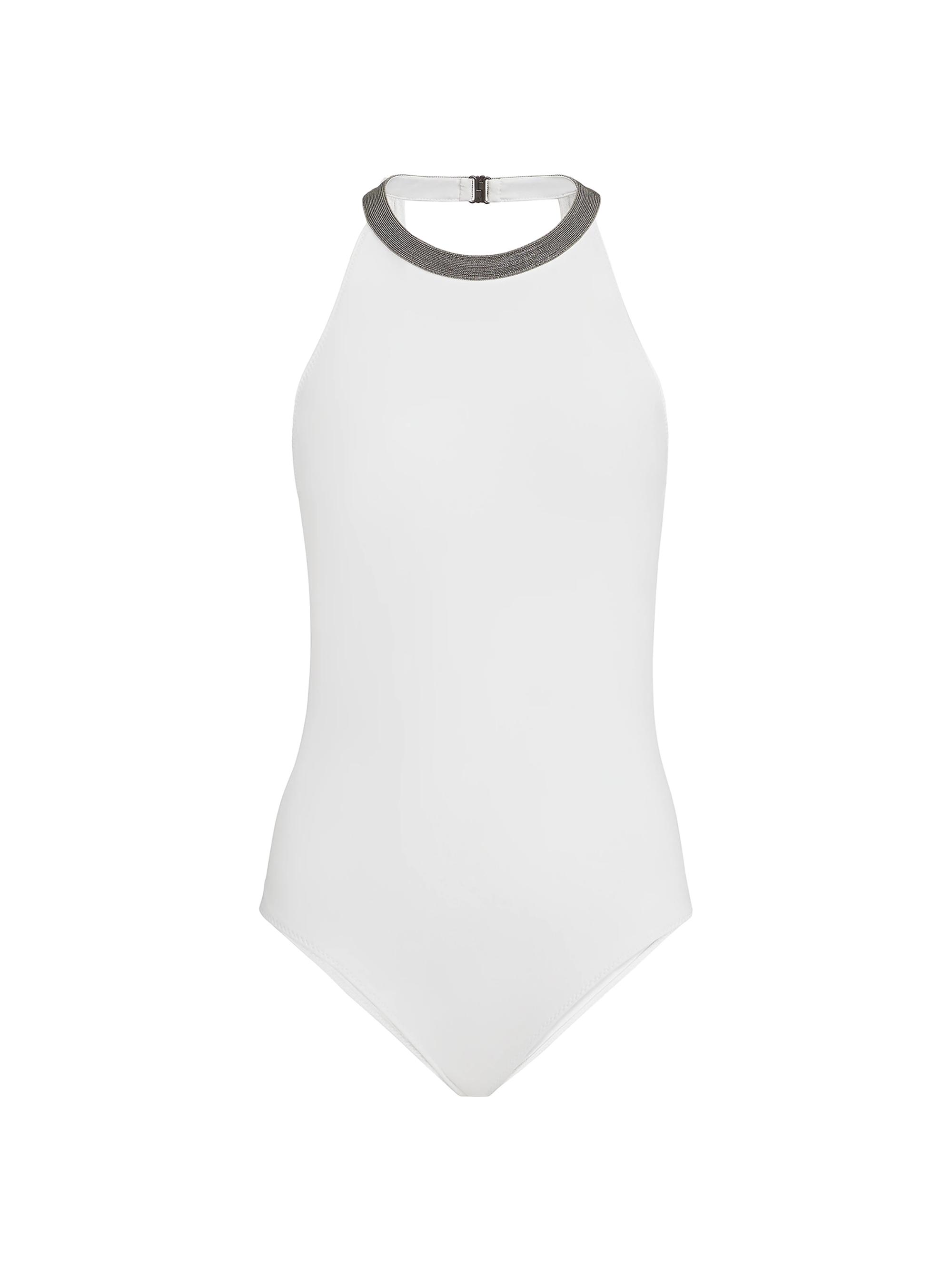 BRUNELLO CUCINELLI White Swimsuit