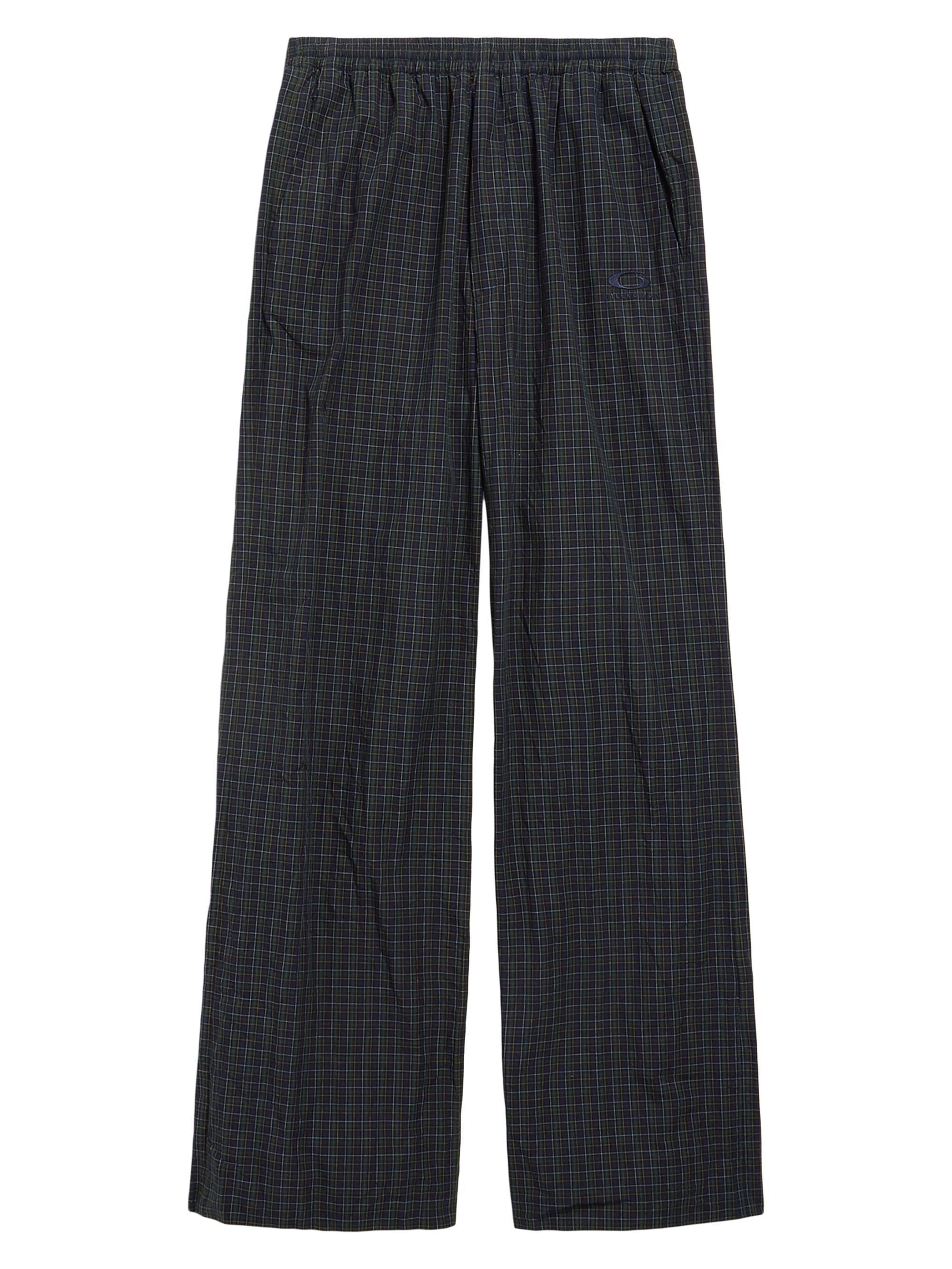 Balenciaga Men's Tailored Tracksuit Pants - Navy Dark Green