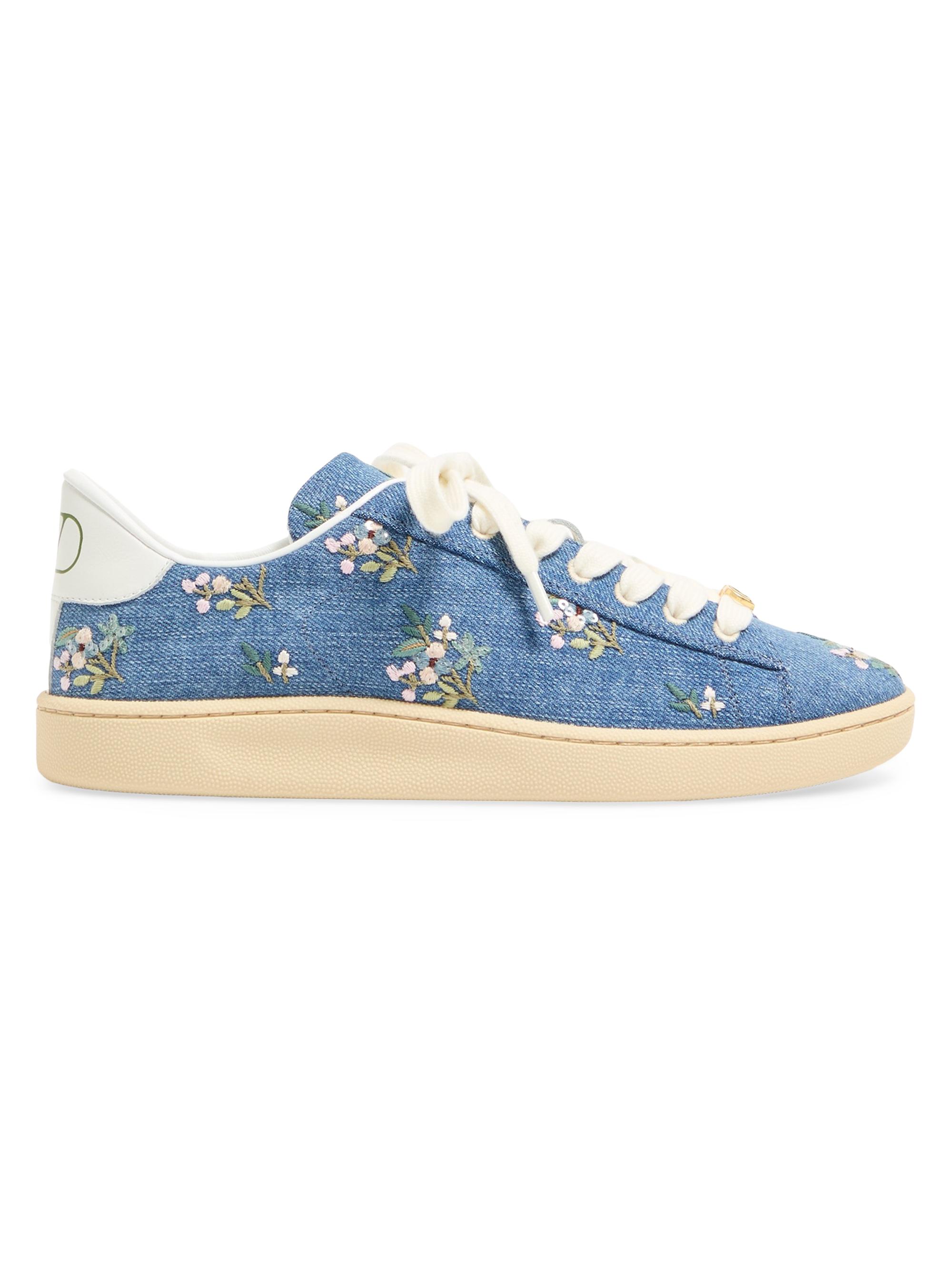 Valentino Garavani One Stud XL Nappa Leather Low Top Sneakers
