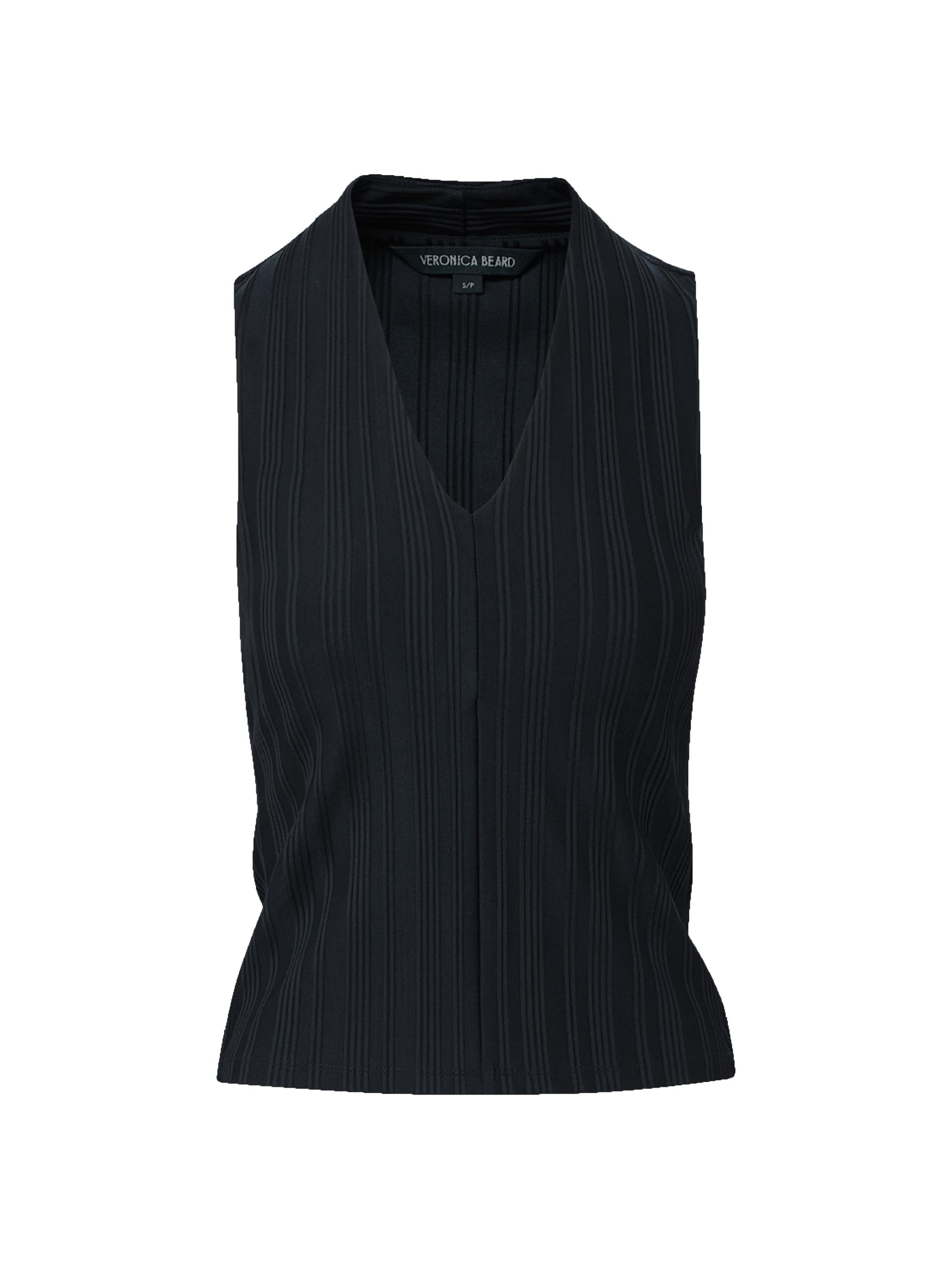 Veronica Beard Women's Evania Ribbed Tank - Navy