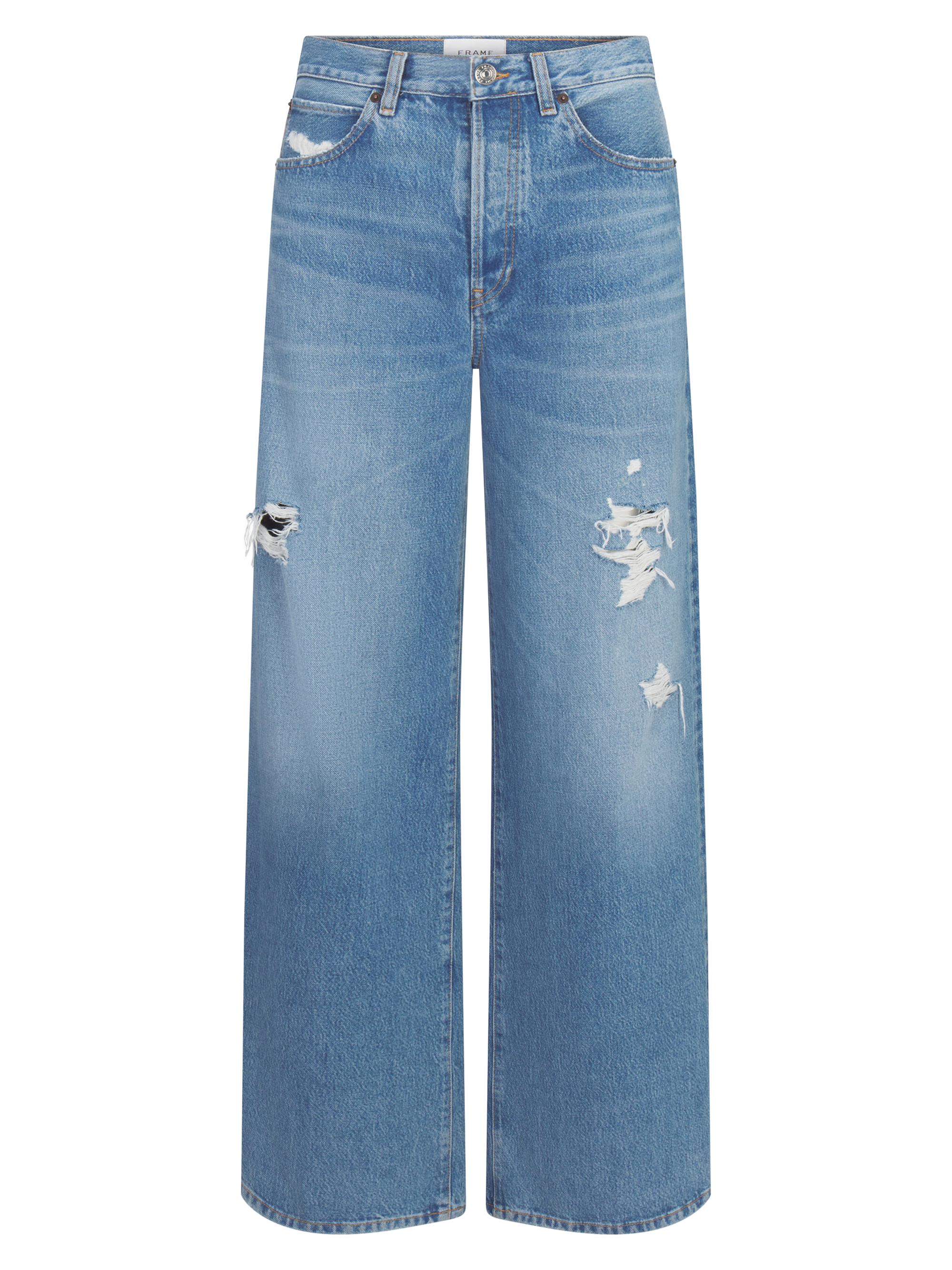 FRAME Women's The Loose Wide-Leg Jeans - Sundrop