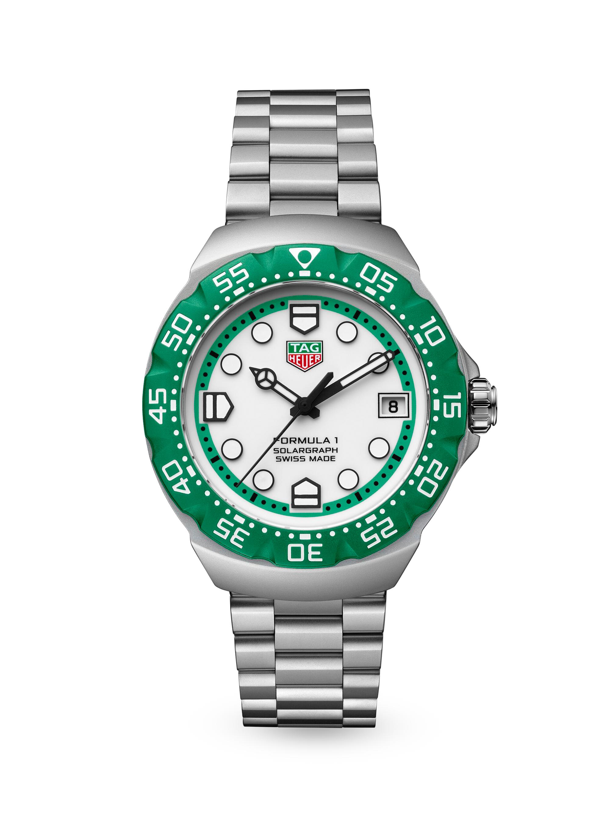 TAG Heuer Women's Formula 1 Stainless Steel Solargraph Watch/38MM - Steel - Women's Jewelry And Watches