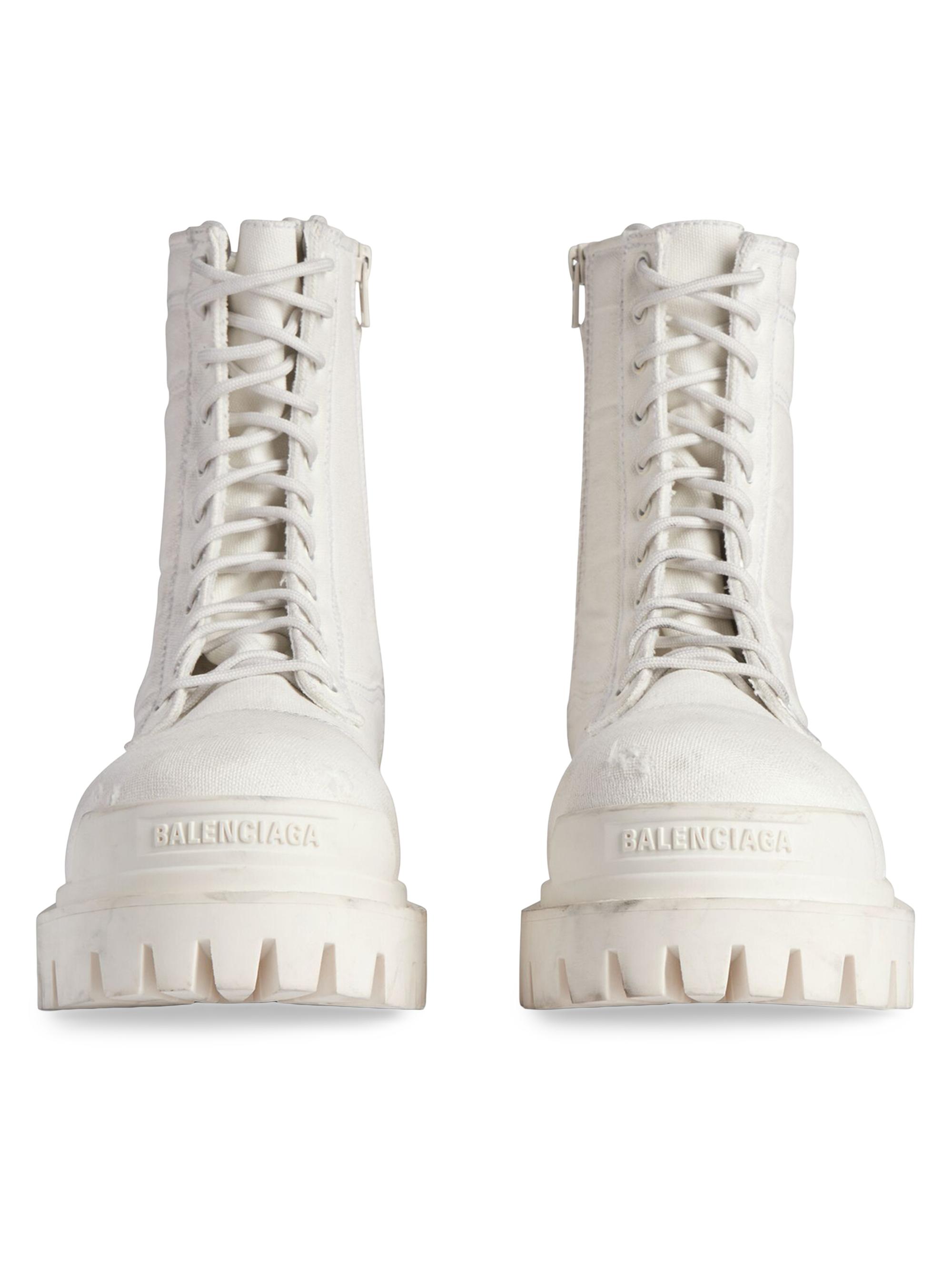 Balenciaga Combat Strike Boots | Saks Fifth Avenue