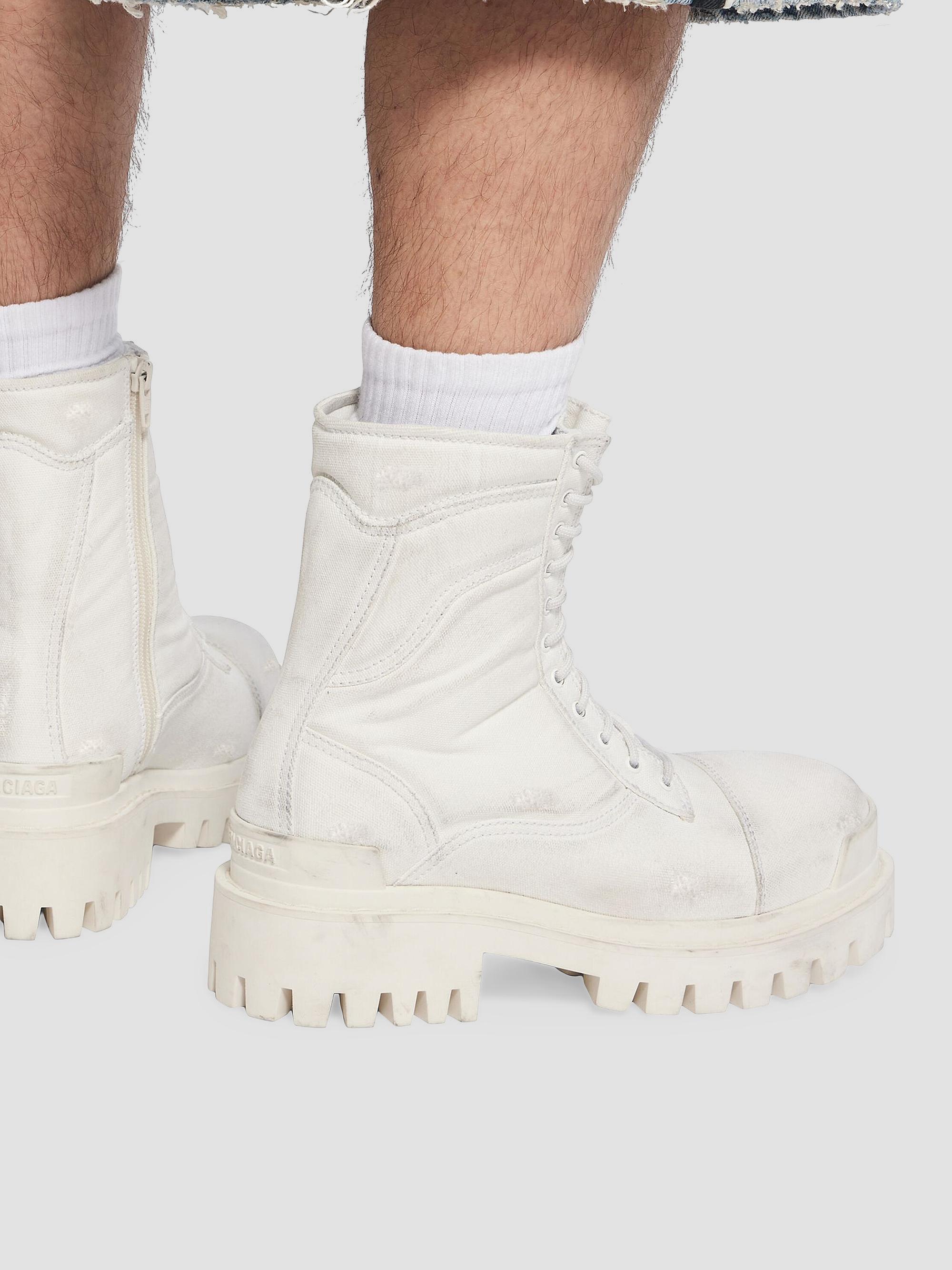 Balenciaga Combat Strike Boots | Saks Fifth Avenue