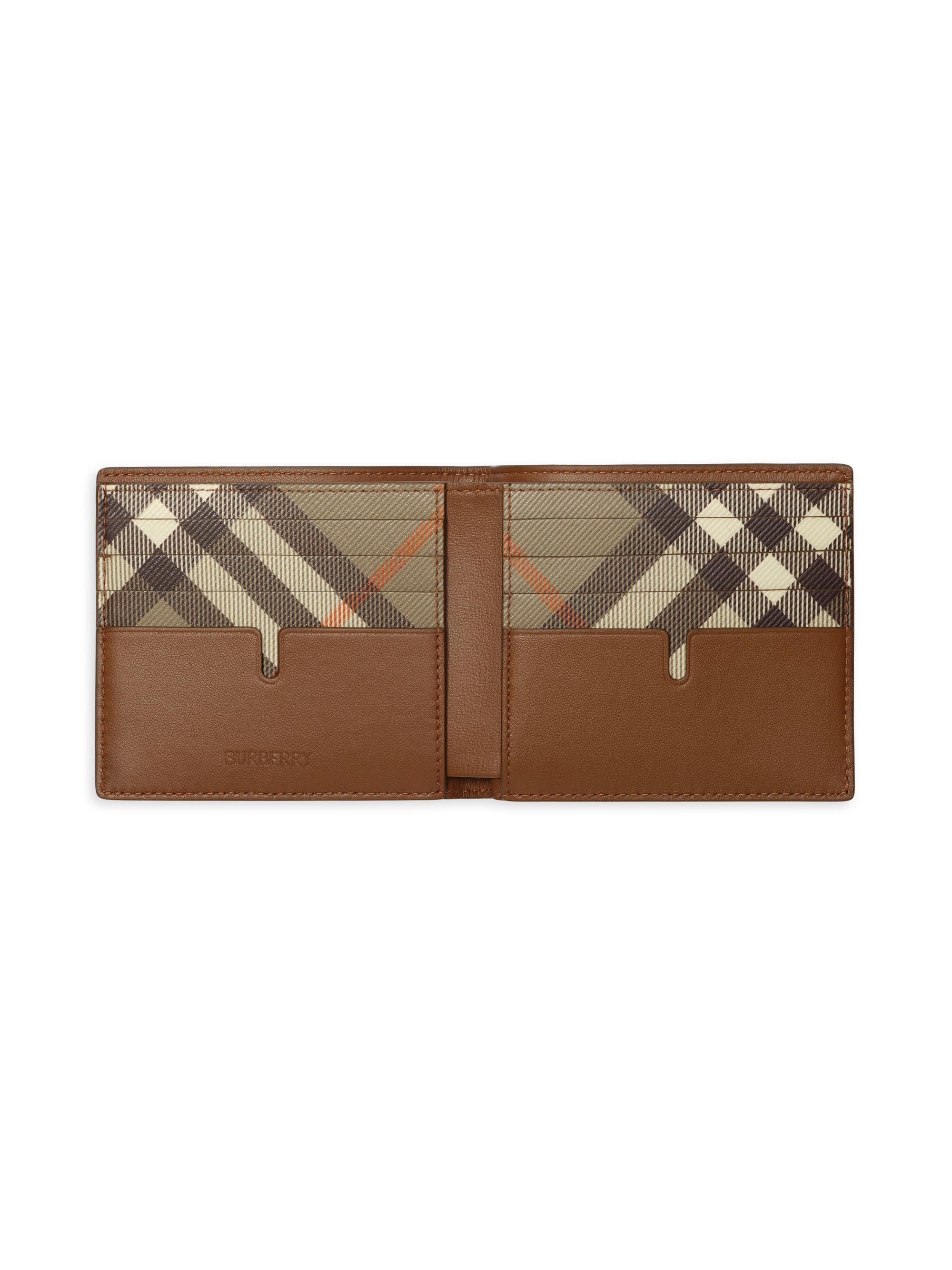 Burberry MS Leather Bifold Wallet | Saks Fifth Avenue