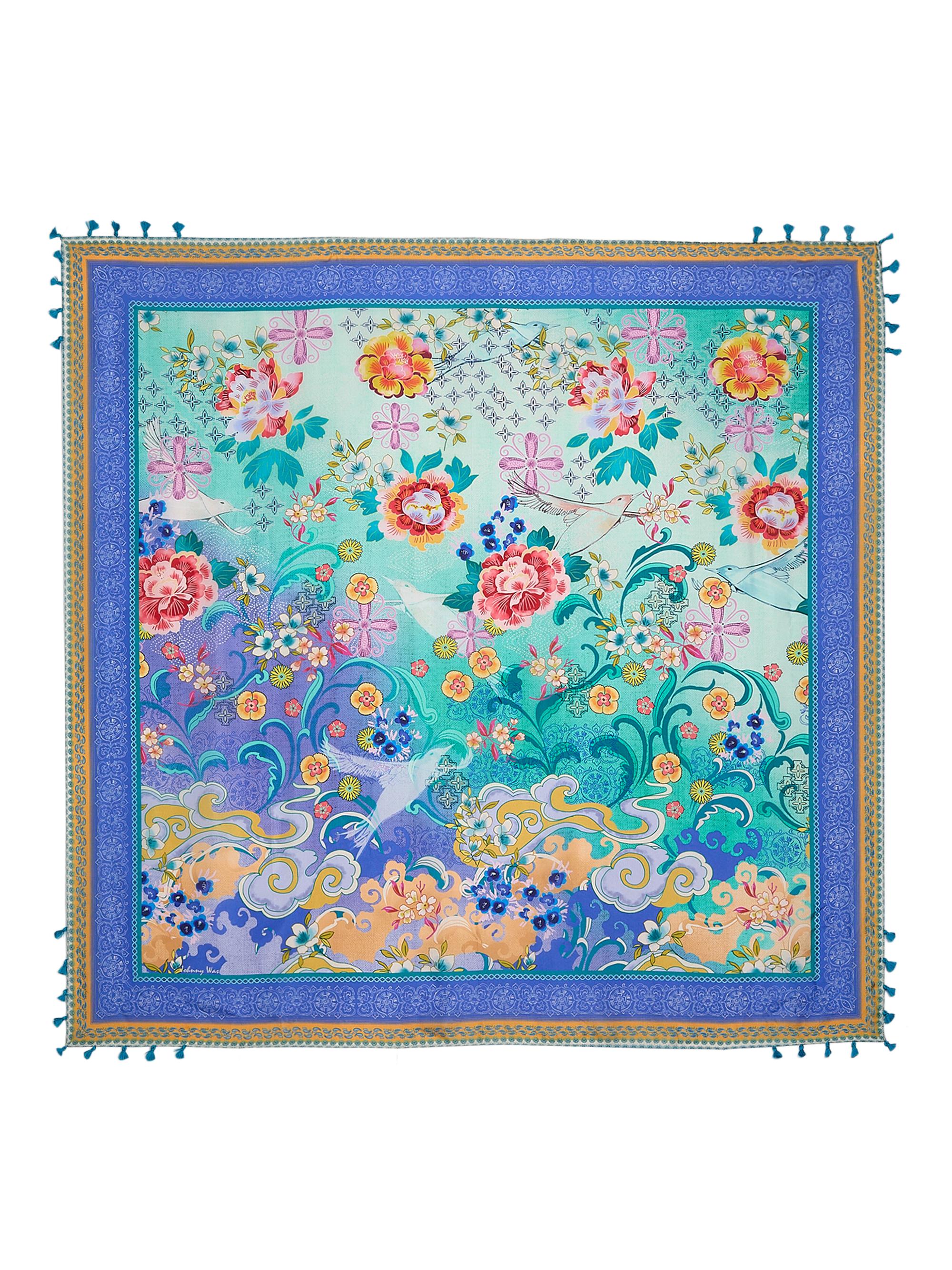 Johnny Was Women's Altair Silk Scarf - Altair Scarf