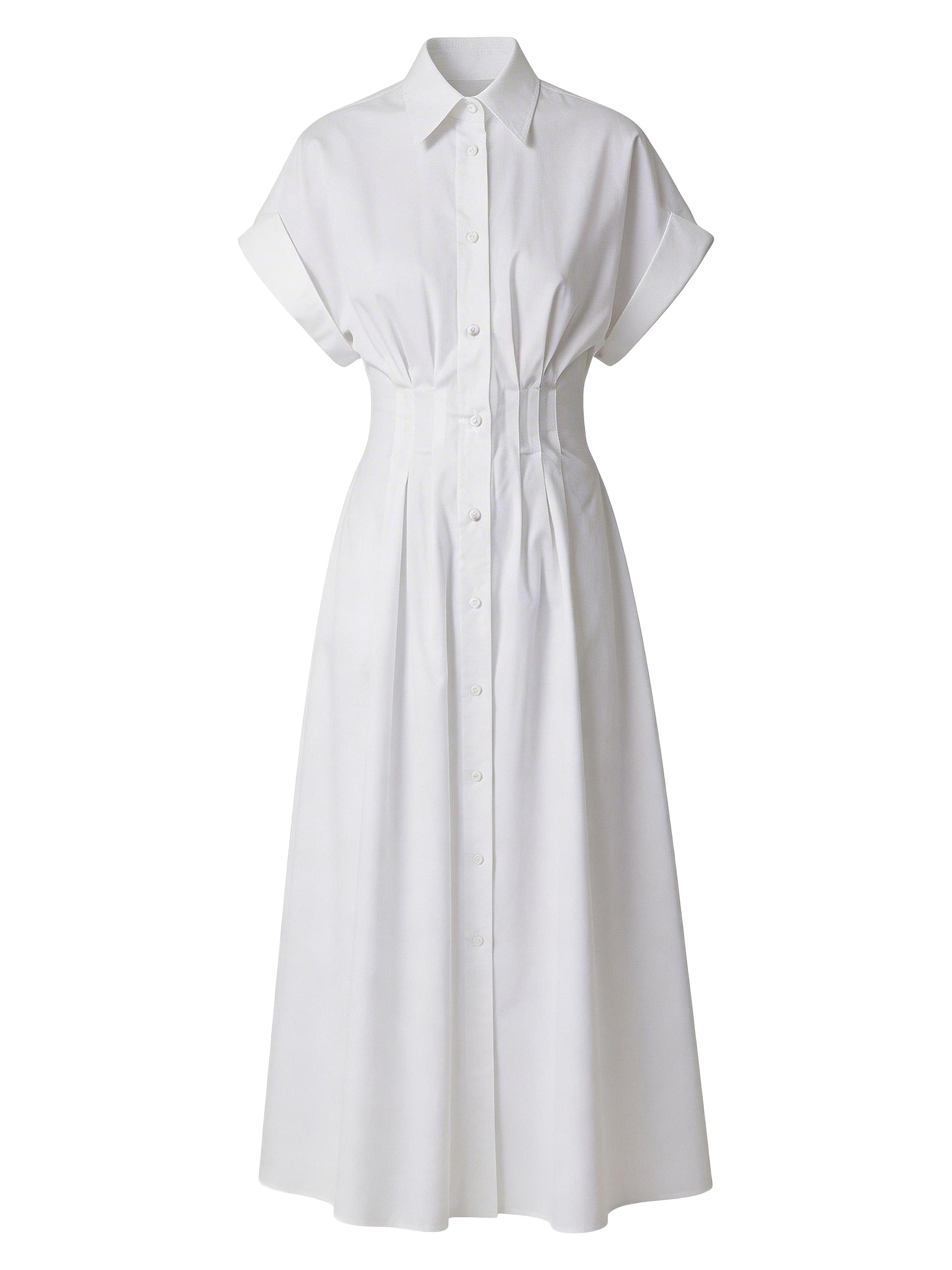 Callas Milano Women's Corsica Sleeveless Shirtdress - Deep Sea