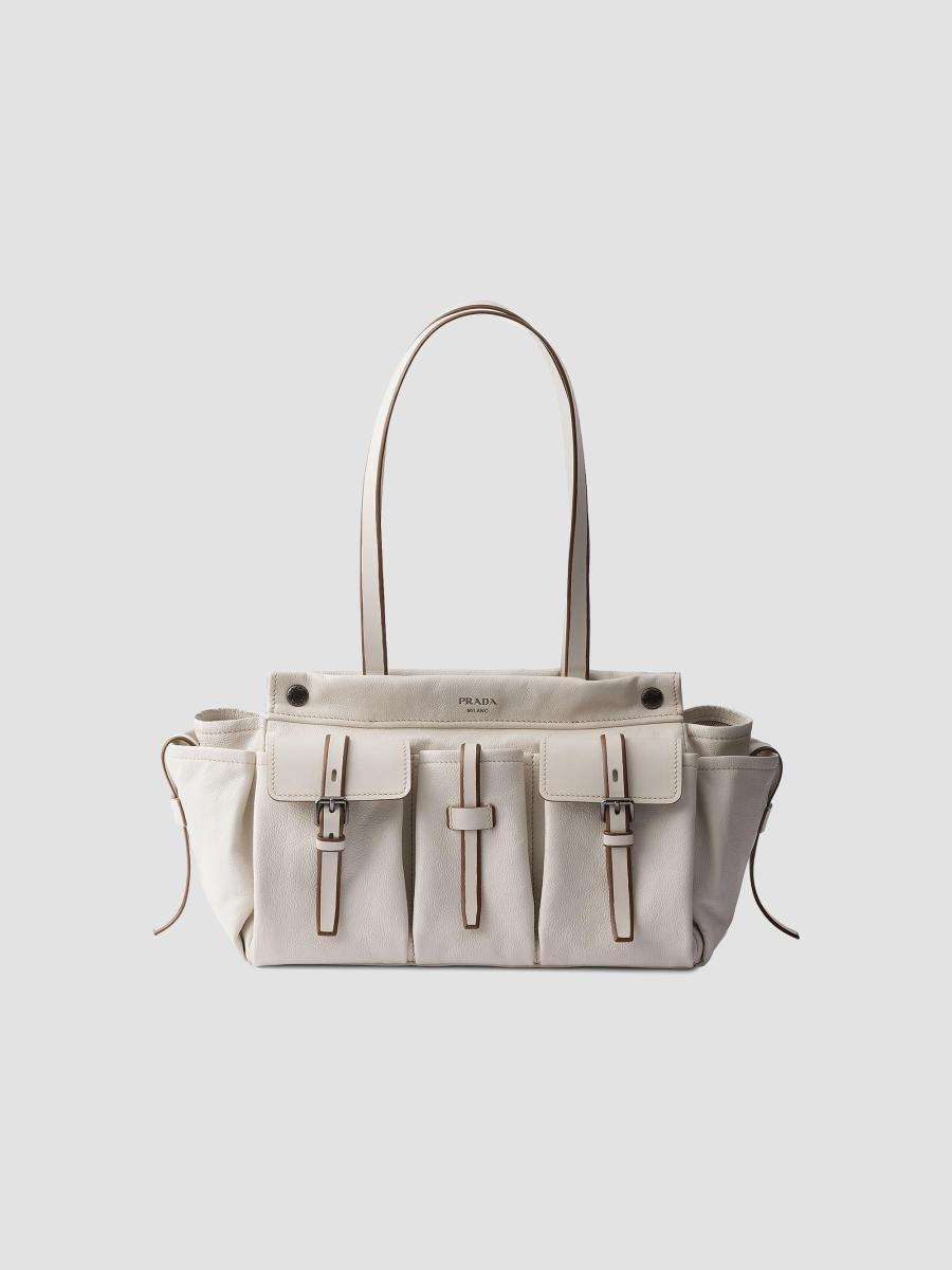 Prada Route Leather Tote Bag | Saks Fifth Avenue
