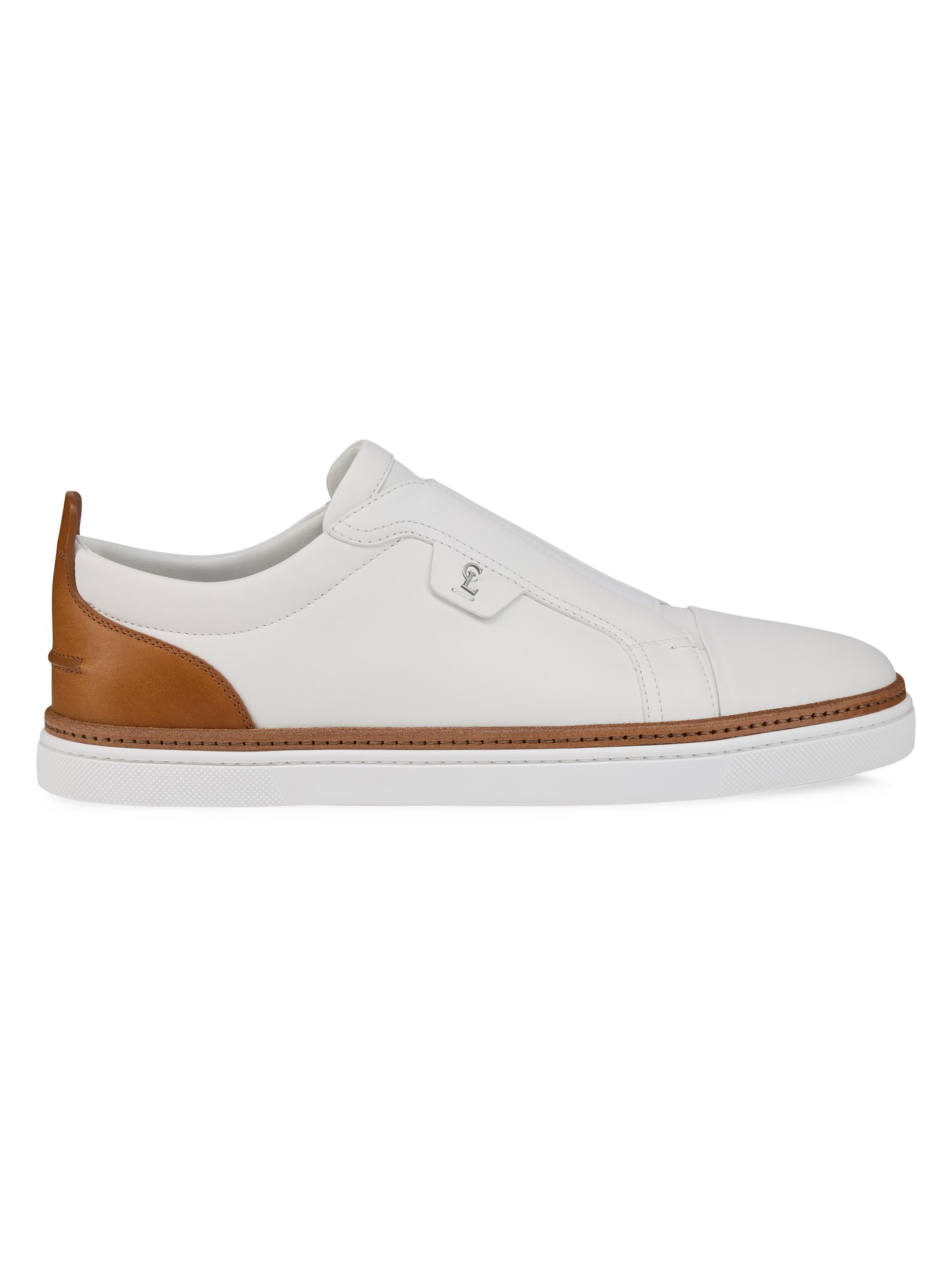 Christian Louboutin Men's Marcontonio Low-Top Sneakers - White | Thumbnail 6