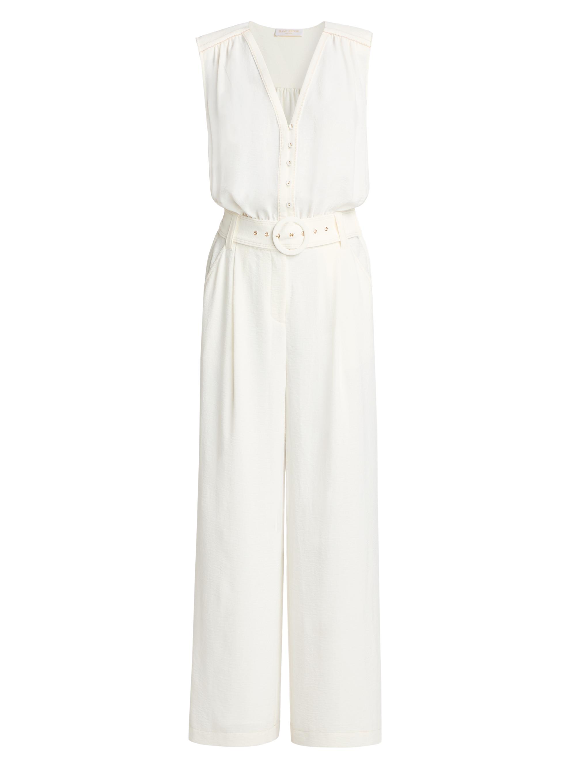 Melissa Odabash Venus Terry Cotton-Blend Strapless Romper | Saks