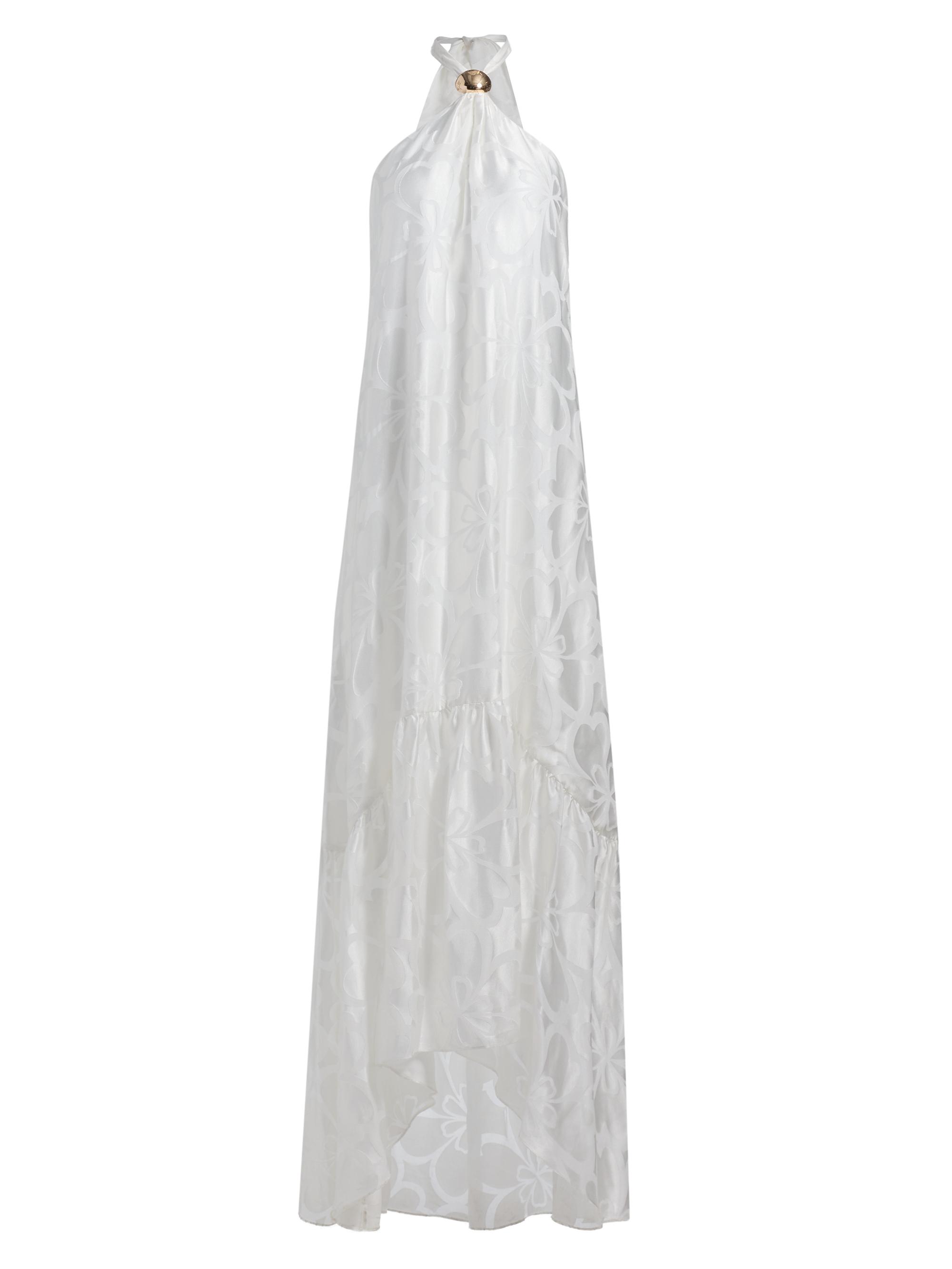 Ramy Brook Women's Zelda Floral Burnout Halter Maxi Dress -  Burnout