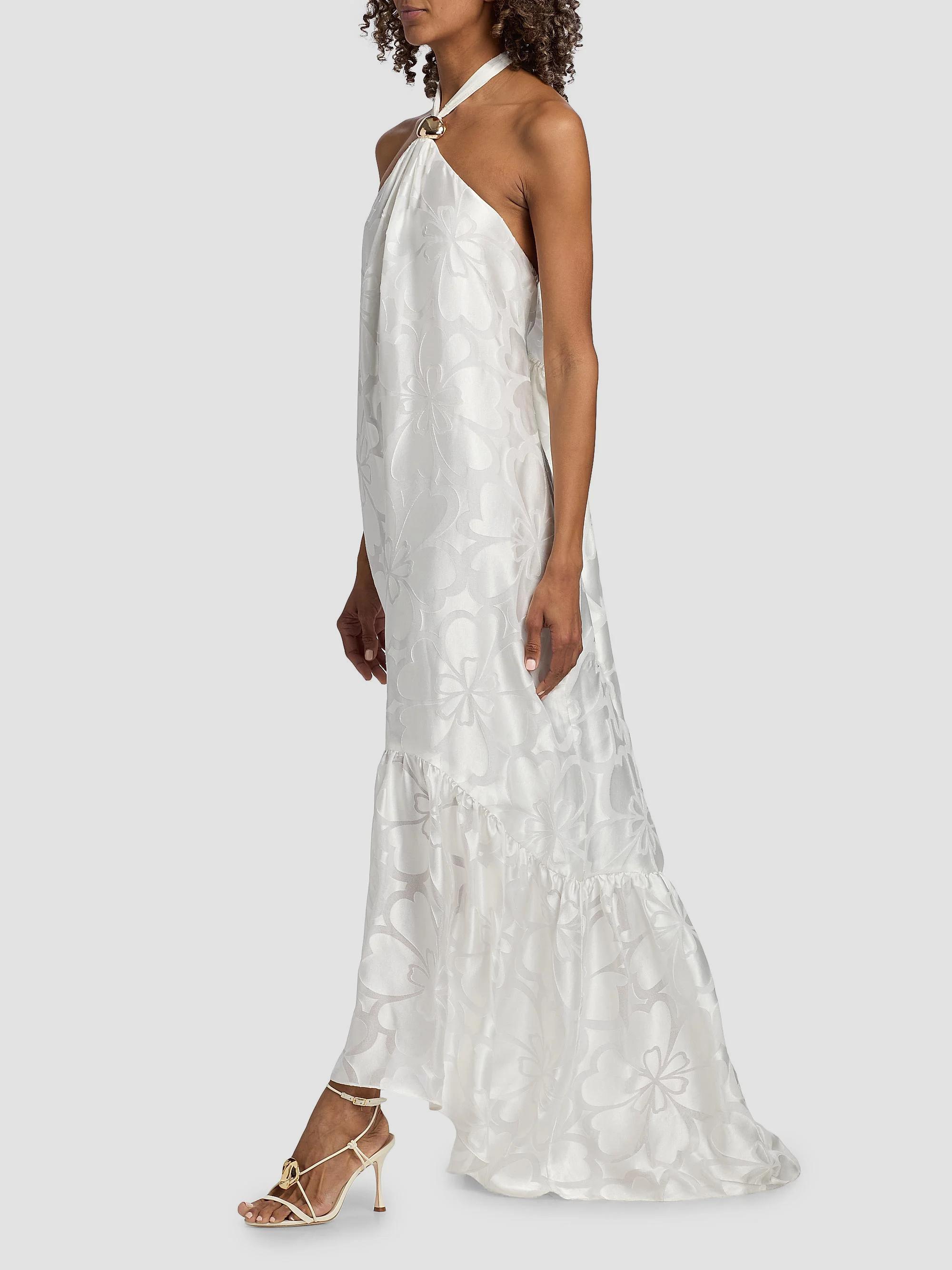 Ramy Brook Zelda Floral Burnout Halter Maxi Dress | Saks Fifth Avenue