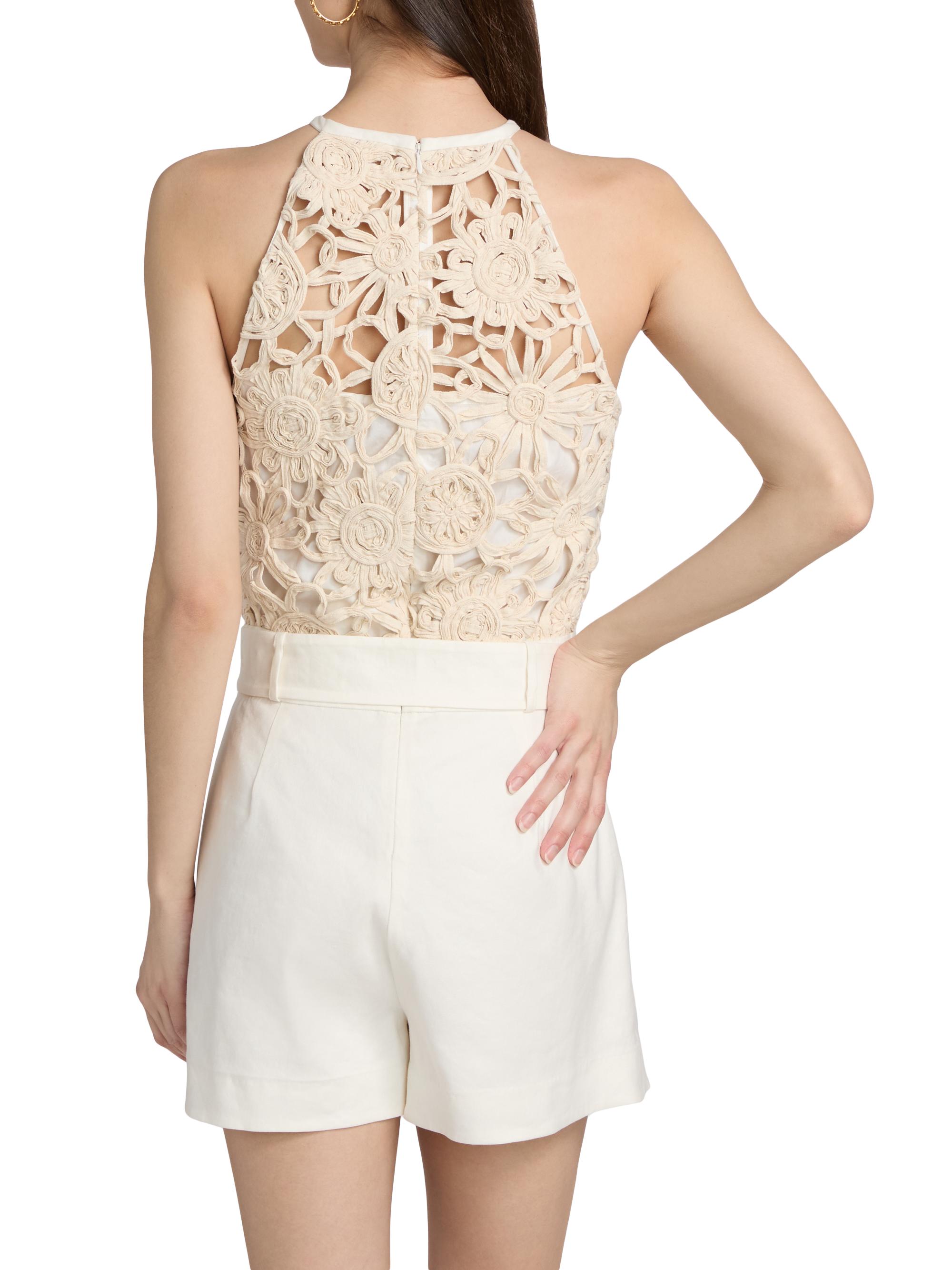 Ramy Brook Aubree Textured Romper | Saks Fifth Avenue
