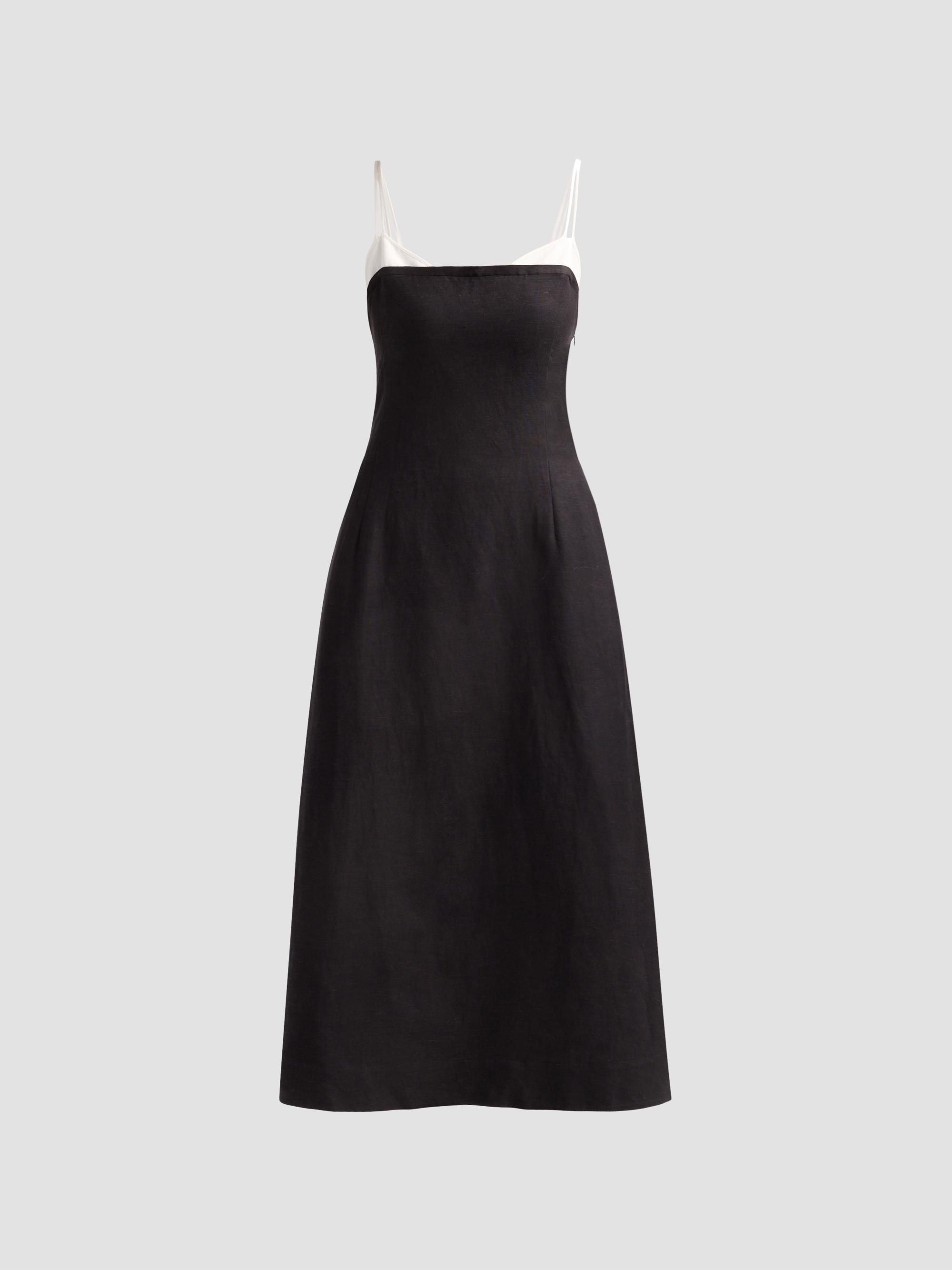 strapless midi dress with slit Strapless Printed Slit Midi Dress – CHICIDA