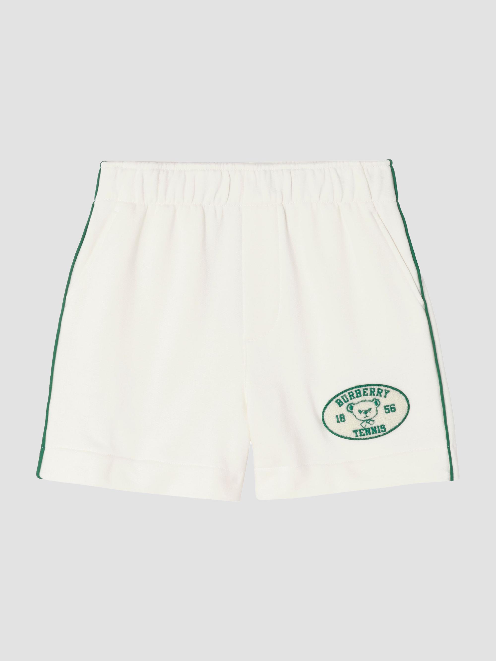 Burberry Little Boy's & Boy's Marsden Tennis Shorts - Chalk White | Thumbnail 4