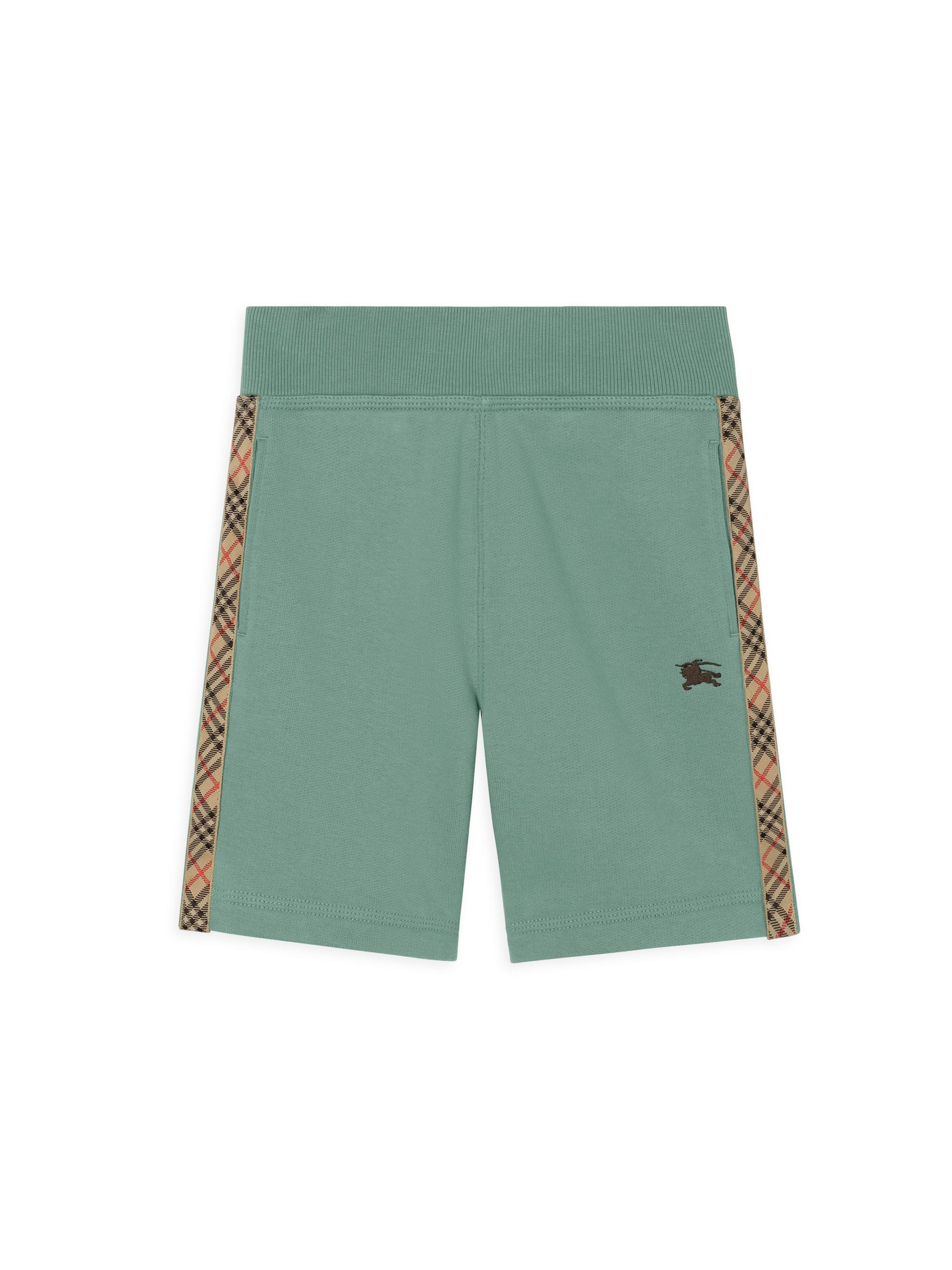 Burberry Little Boy's & Boy's Check-Trimmed Shorts - Gulf