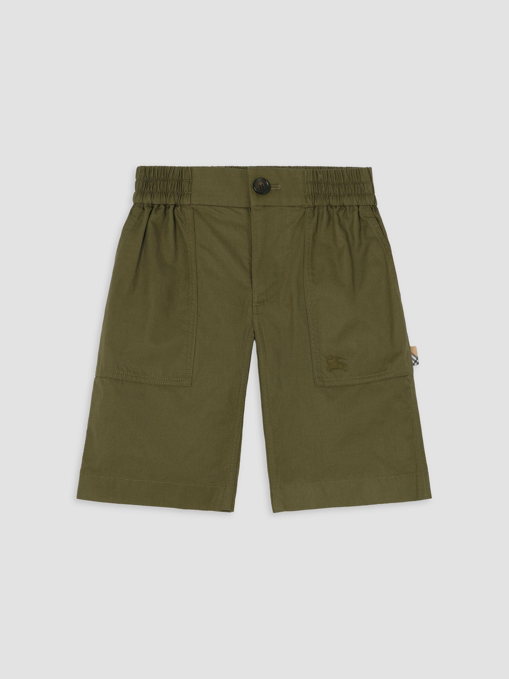 Burberry Little Boy's & Boy's Cargo Shorts - Military Green | Thumbnail 3