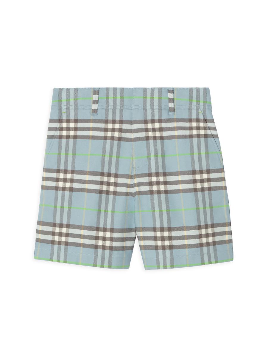 Burberry children ハーフパンツ キュロット 8Y 128cm Burberry Baby Boy's, Little Boy's & Boy's Check Flat Front Shorts