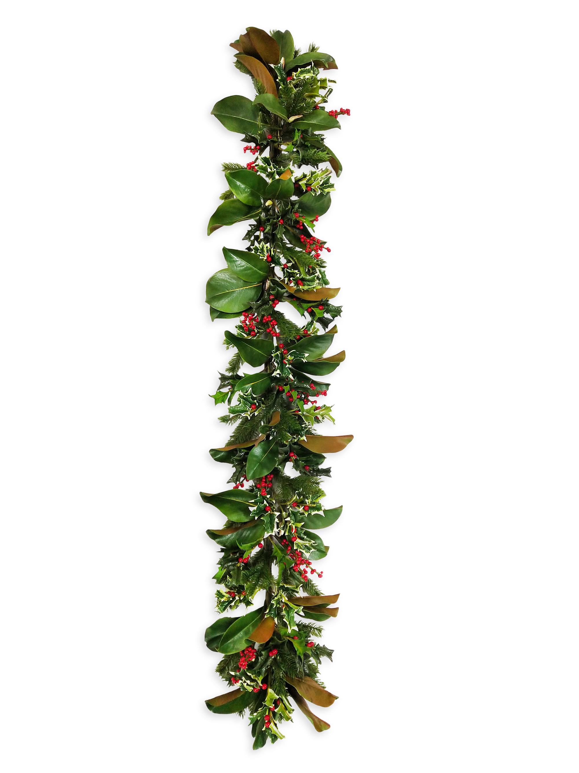 Winward Home Holiday Newness Faux-Holly Holiday Garland | Thumbnail 2