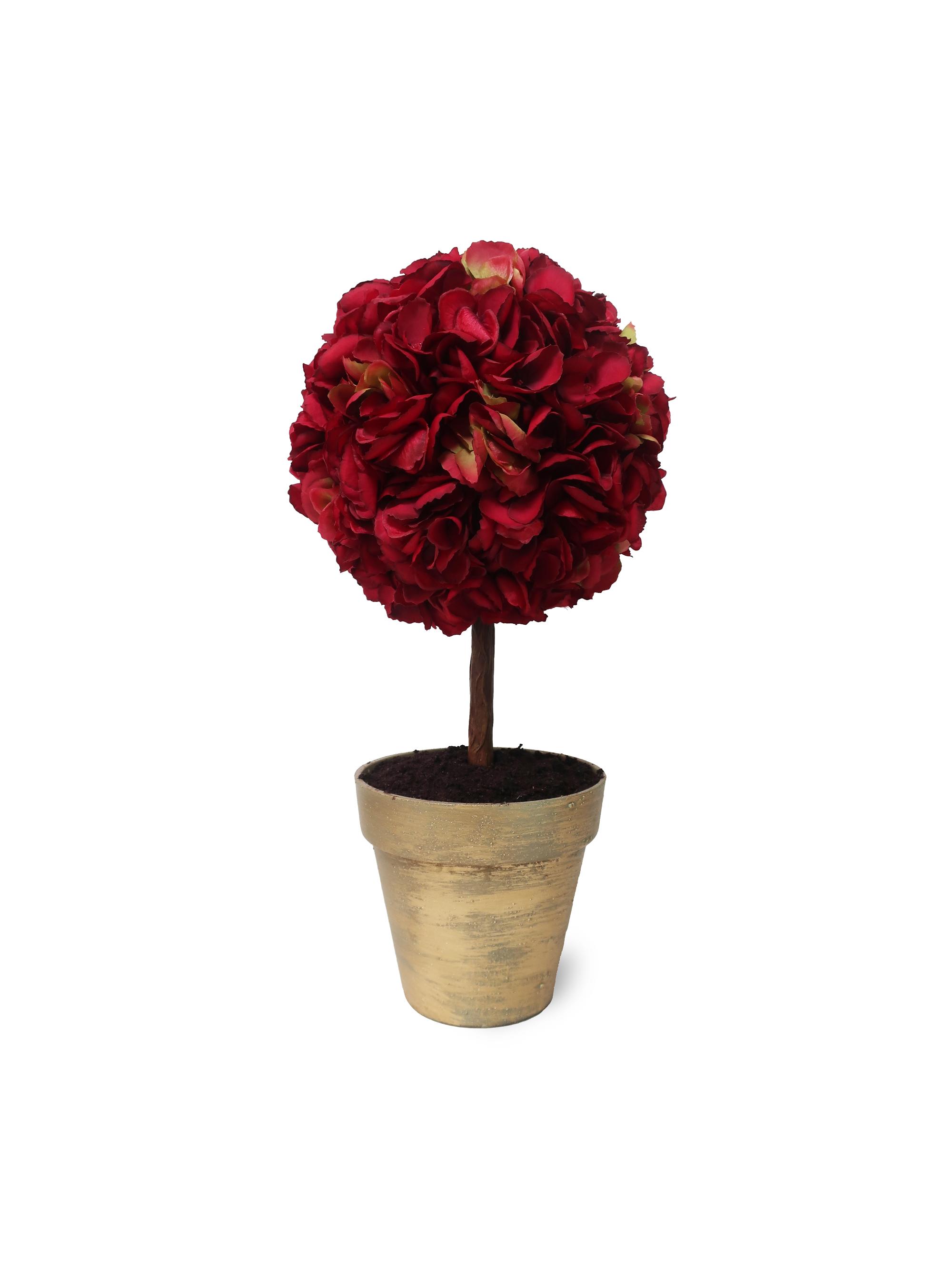 Winward Home Artificial Hydrangea In Ceramic Pot | Thumbnail 2