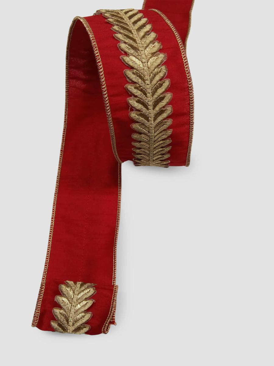 Winward Home Holiday Newness Dupion Laser Butterfly Trim Ribbon | Saks ...