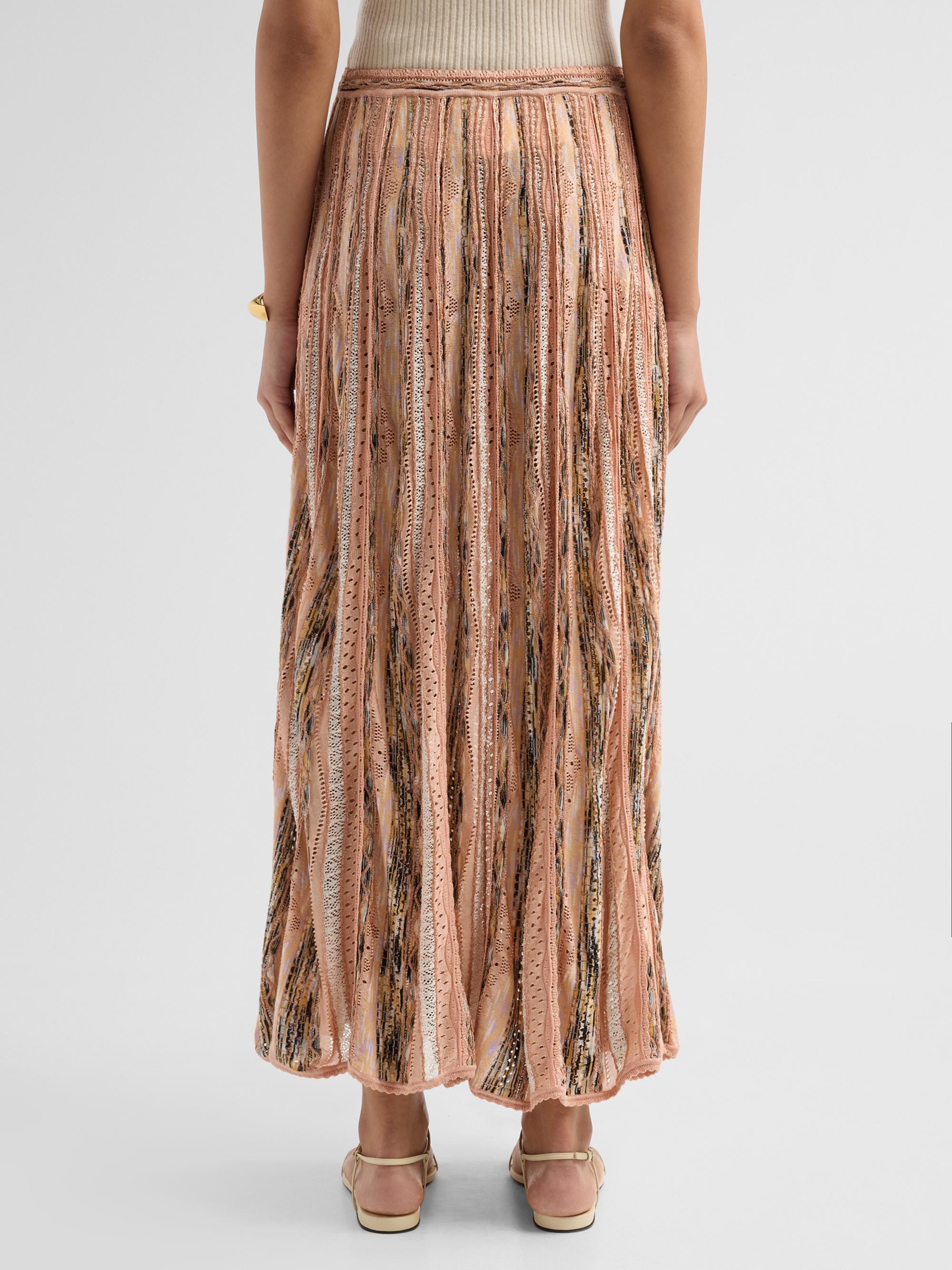Ulla Johnson Women's Clio Knit Maxi Skirt - Hibiscus | Thumbnail 3