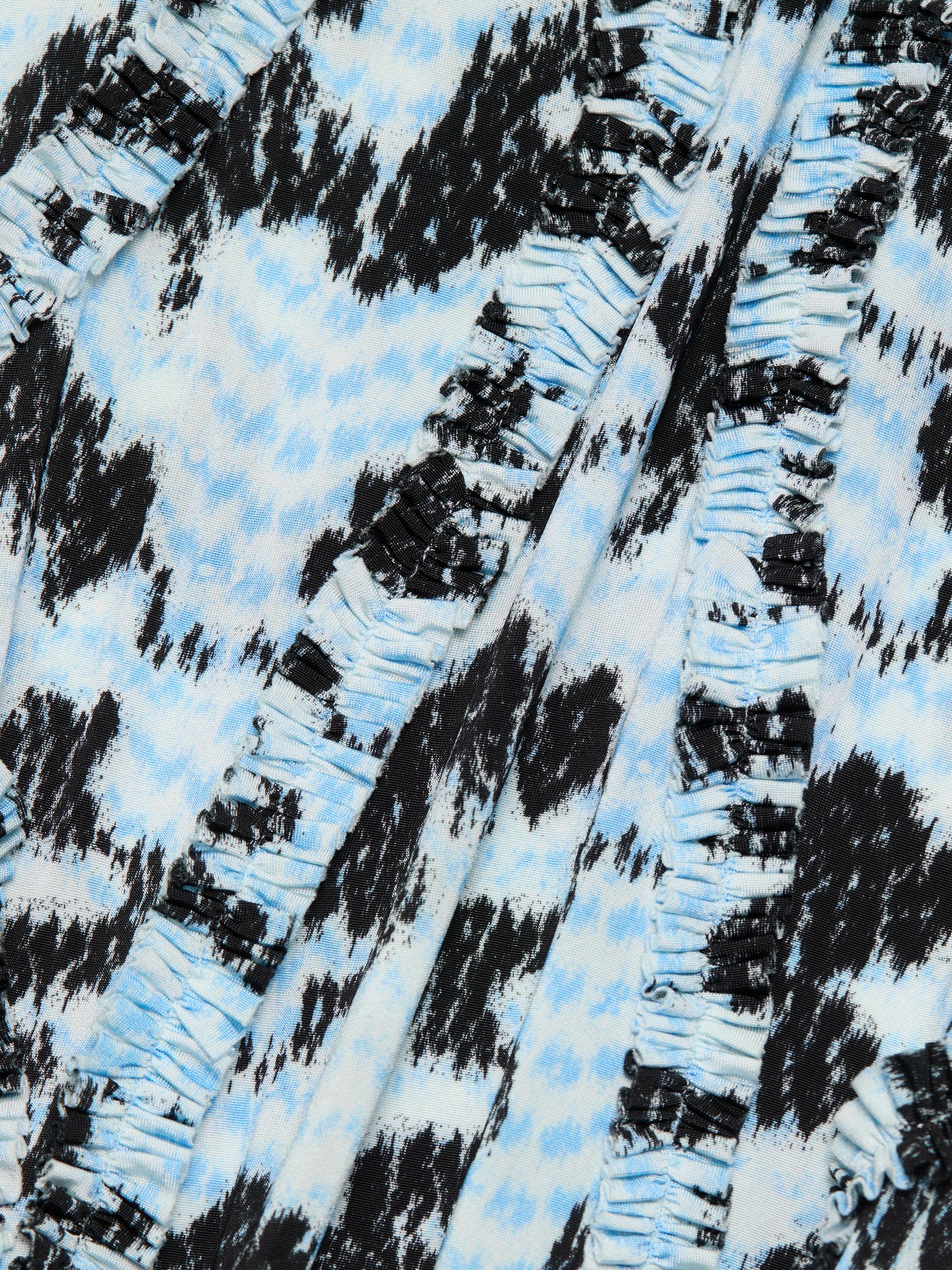 Ulla Johnson Women's Isabelle Abstract Jersey Dress - Ciel | Thumbnail 7