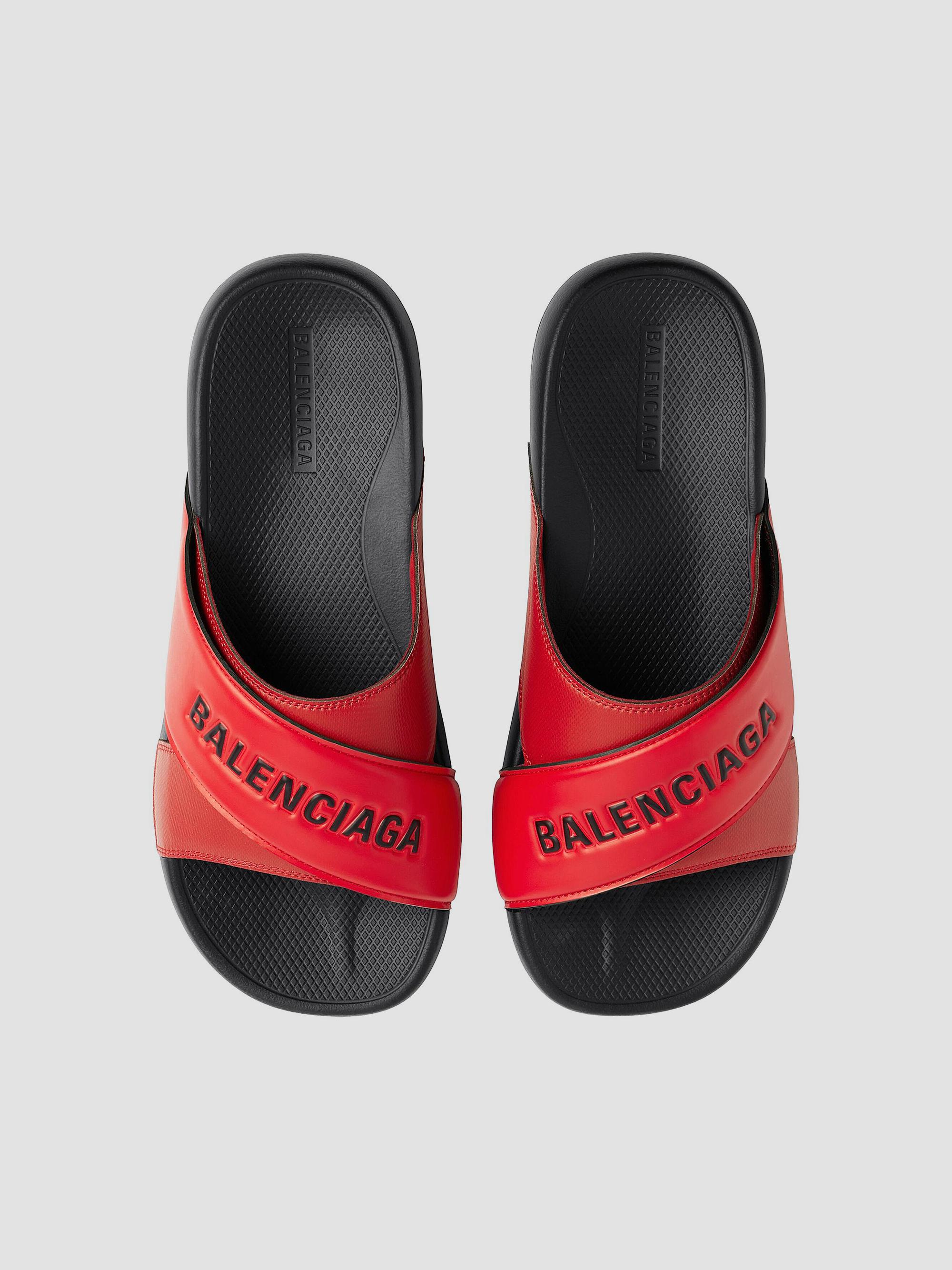 Balenciaga Sporty Pool Slide Sandals | Saks Fifth Avenue
