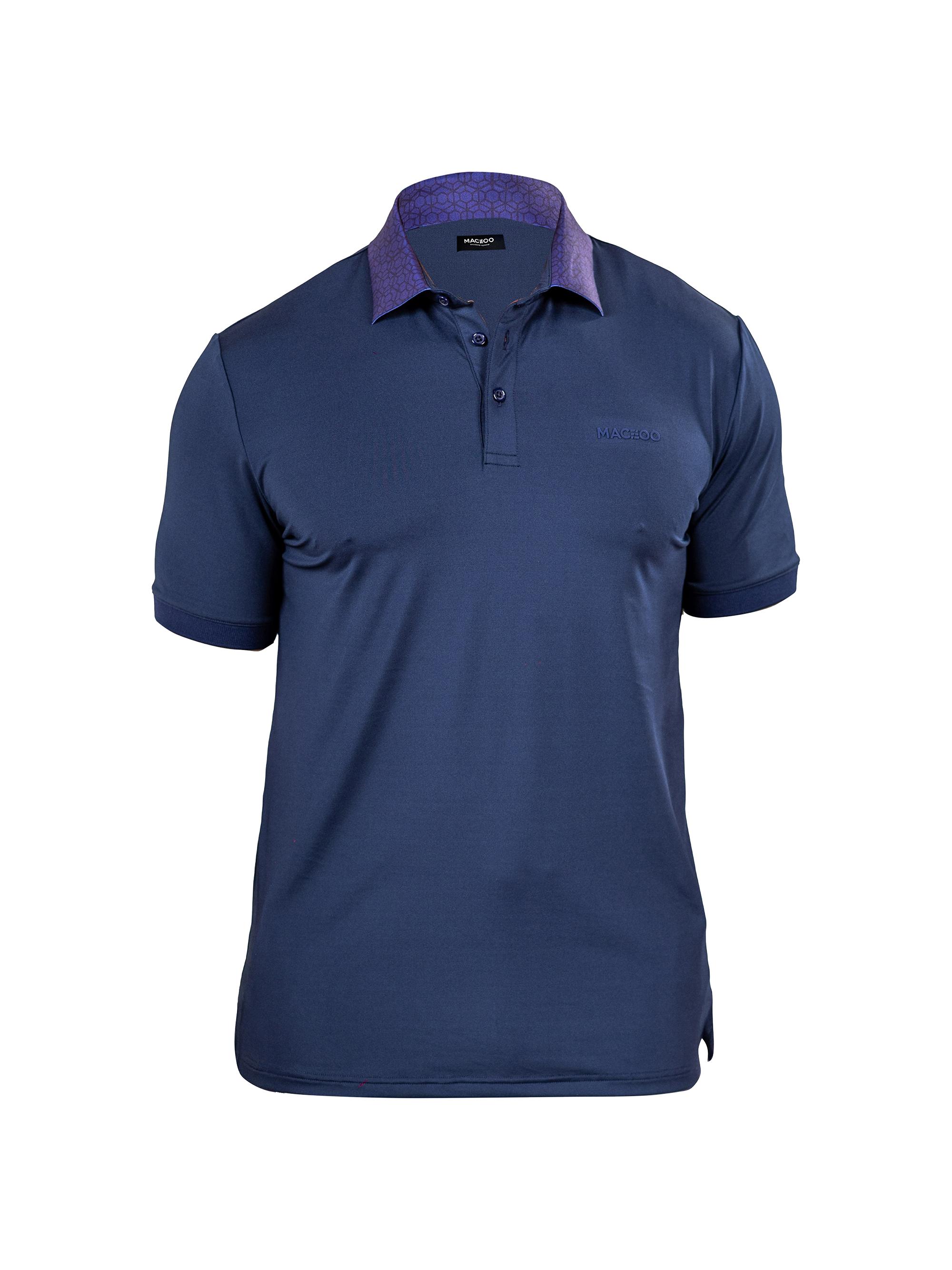 Maceoo Men's Golf Marthyr Polo Shirt - Blue
