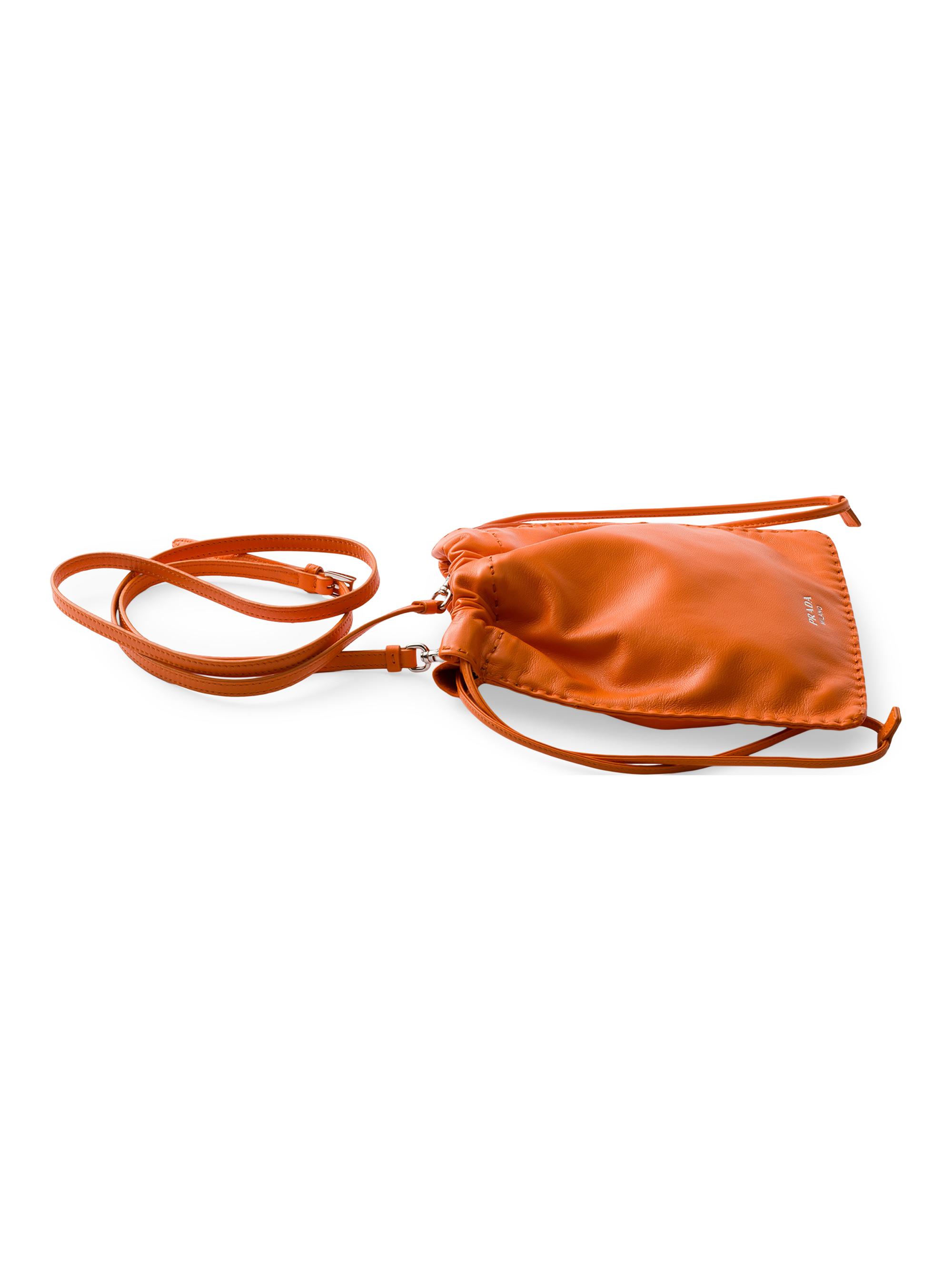 Prada Nappa Leather Smartphone Pouch | Saks Fifth Avenue