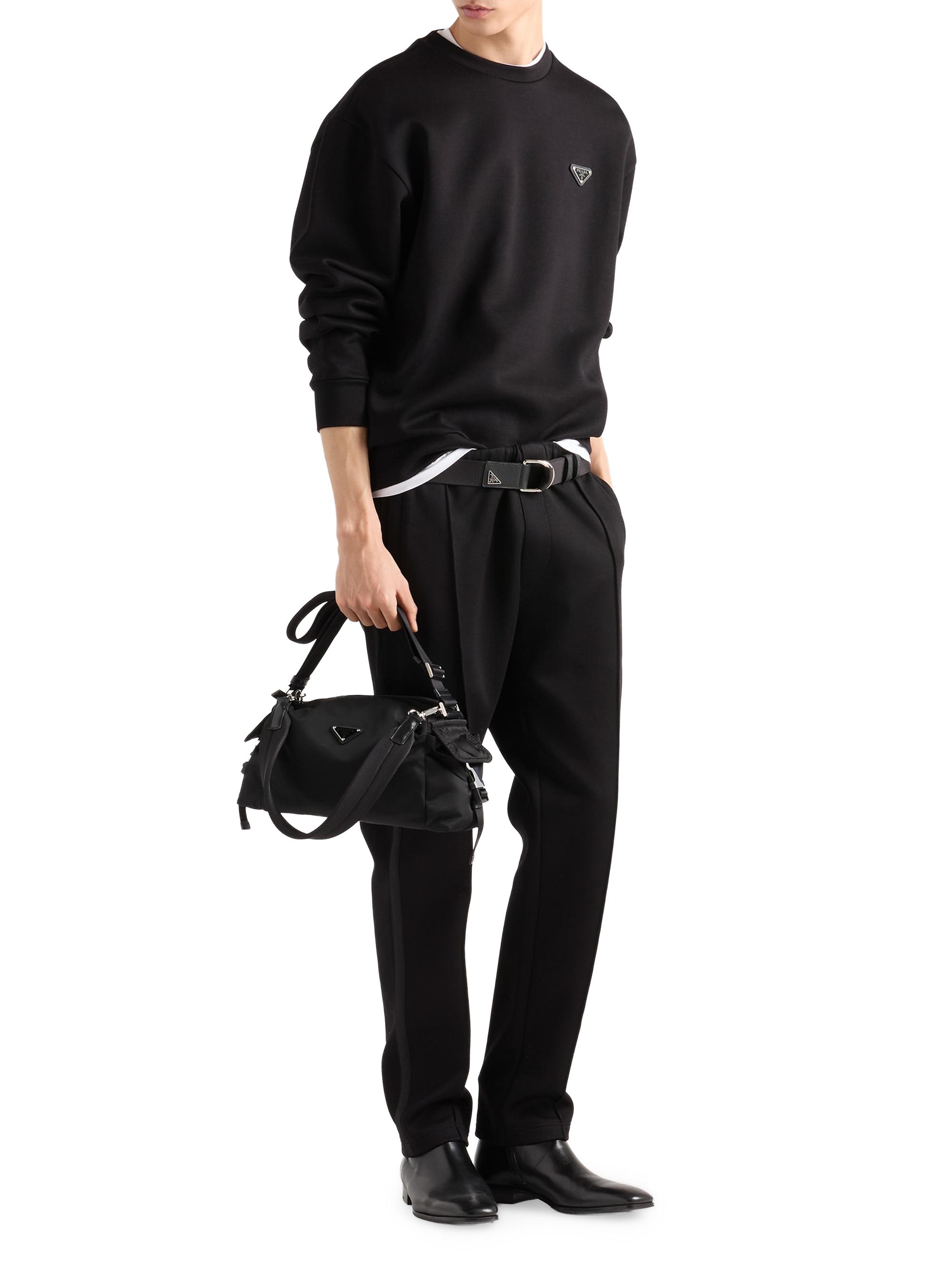 Prada Technical Cotton Sweatshirt | Saks Fifth Avenue
