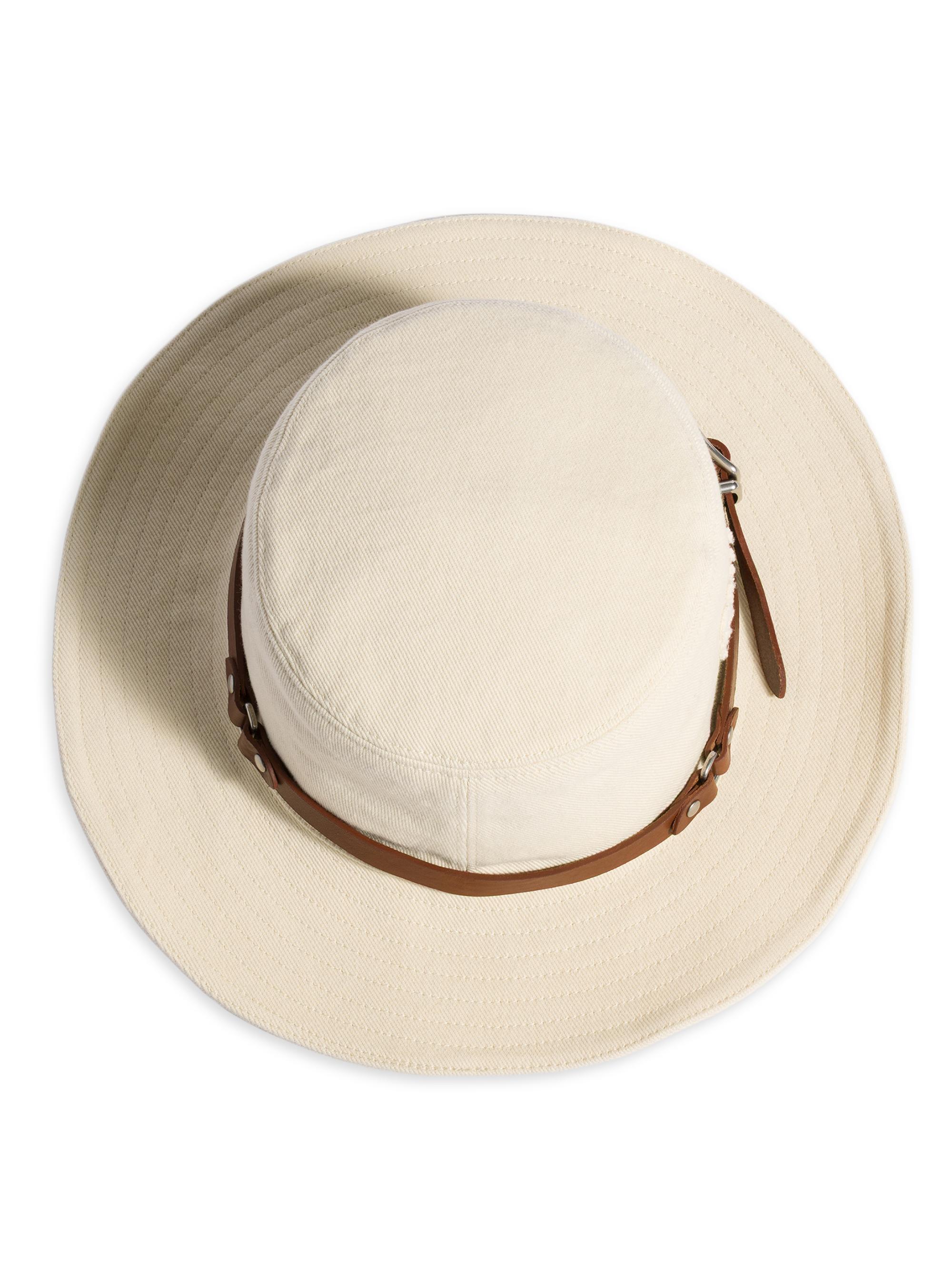 Miu Miu Women's Drill Hat - Beige Khaki | Thumbnail 2