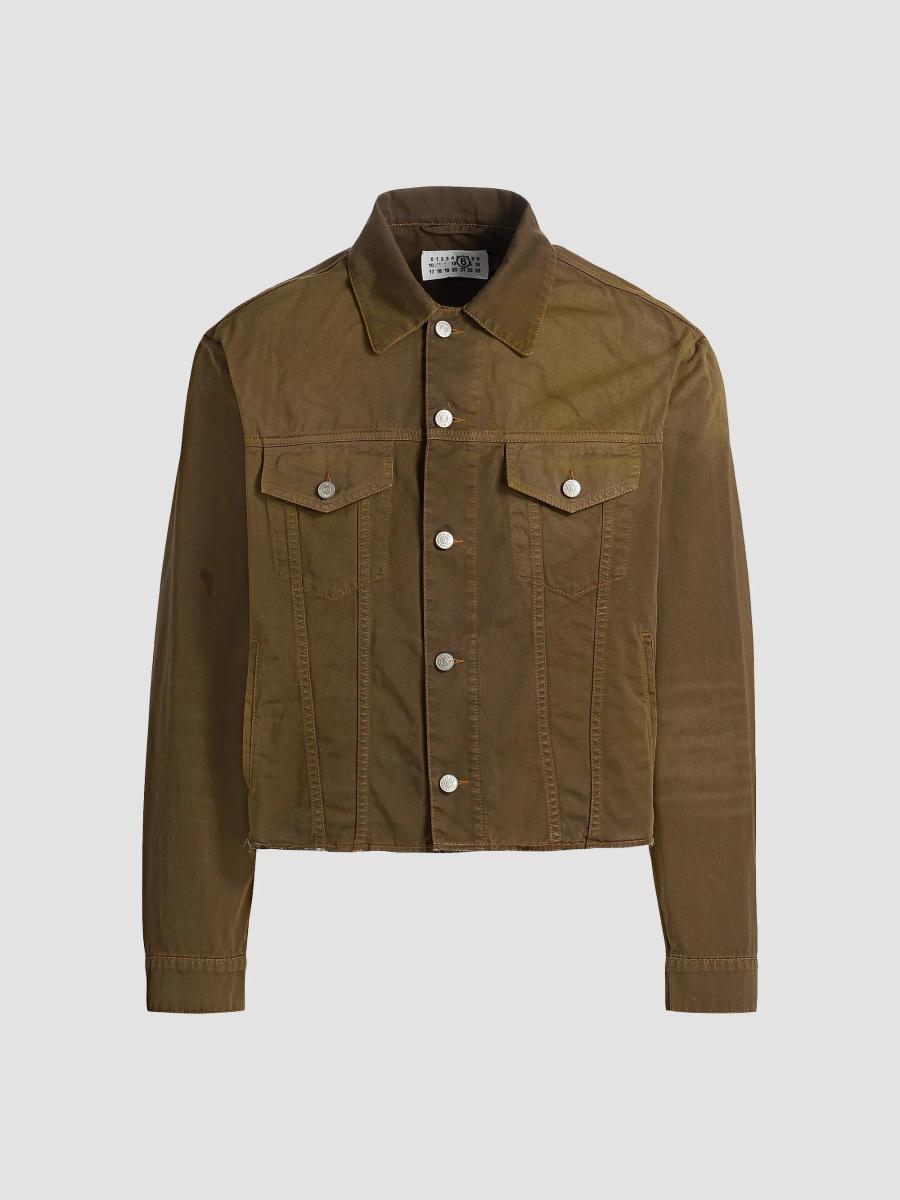 MM6 Maison Margiela Denim Sports Jacket | Saks Fifth Avenue