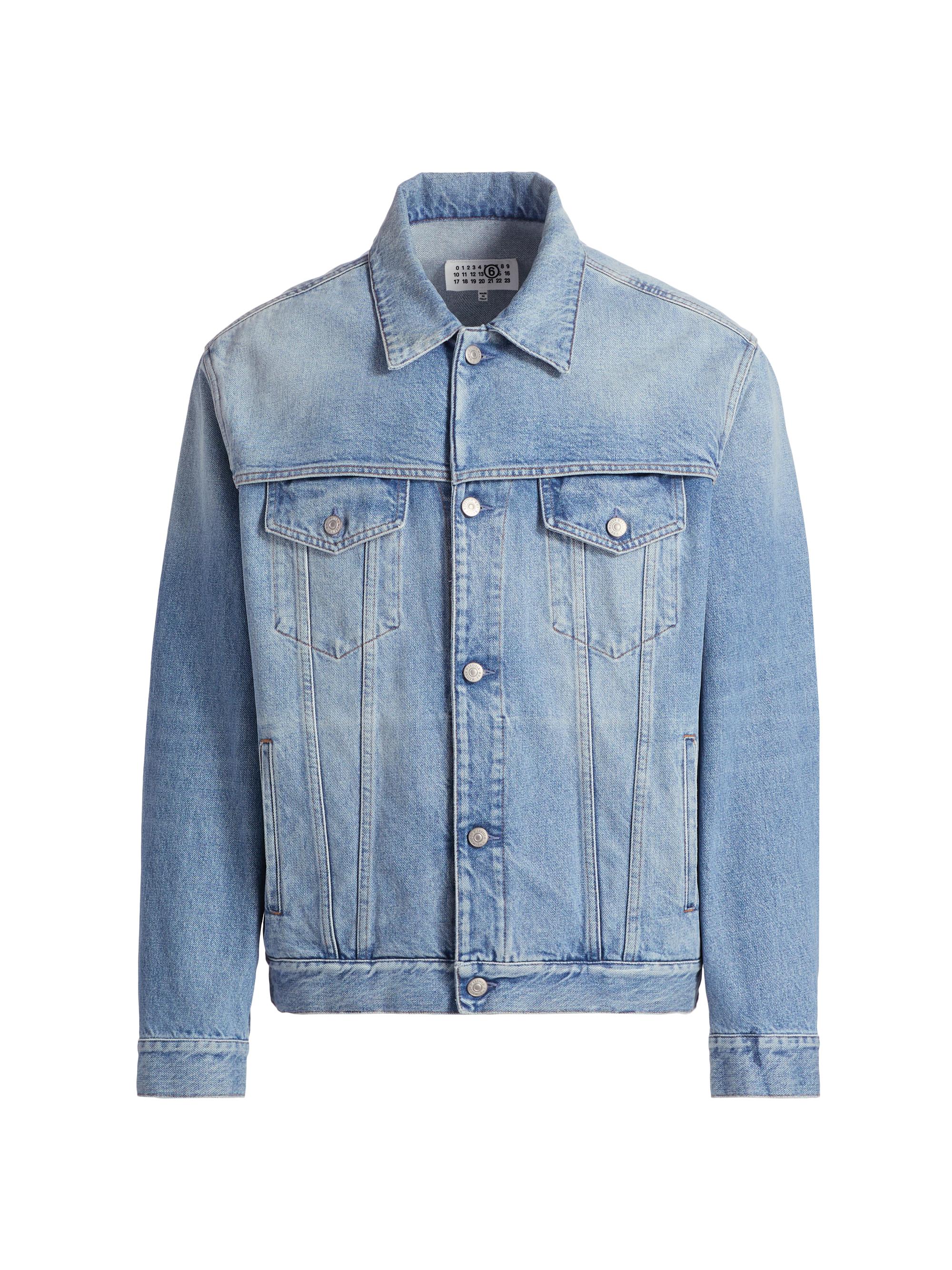 Saint Laurent Trucker Jacket in Denim | Saks Fifth Avenue