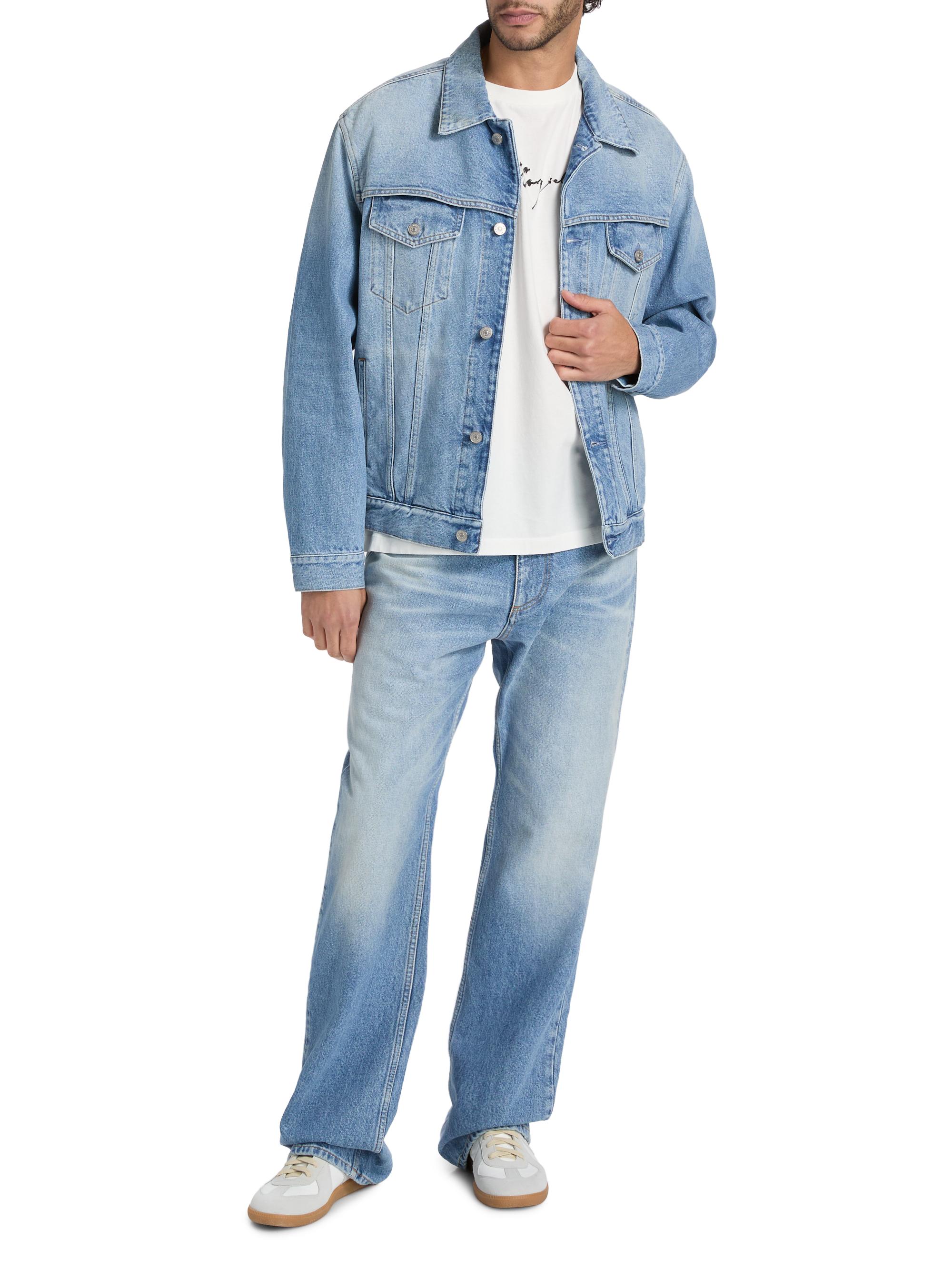 MM6 Maison Margiela Men's Relaxed-Fit Jeans - Blue | Thumbnail 2
