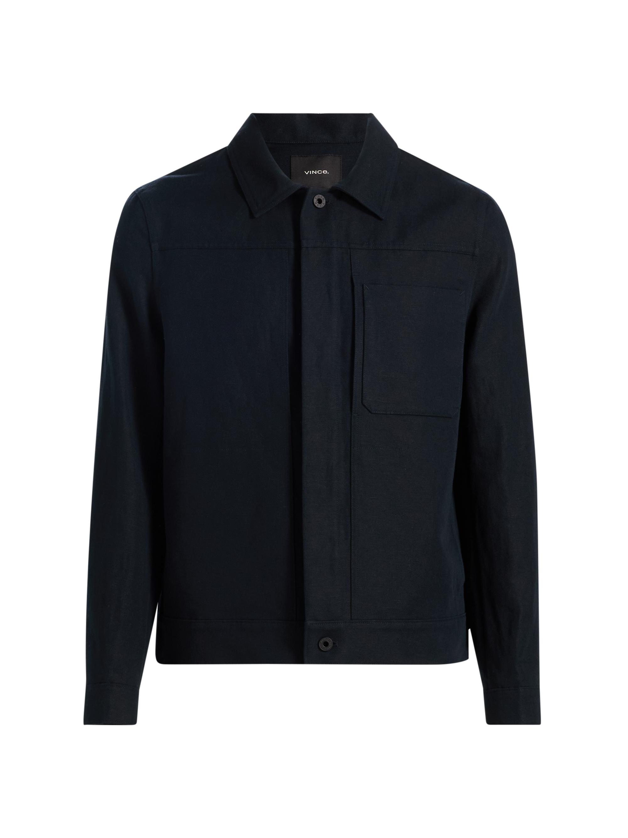 Stone Island Zip-Front Cotton Shirt Jacket | Saks Fifth Avenue