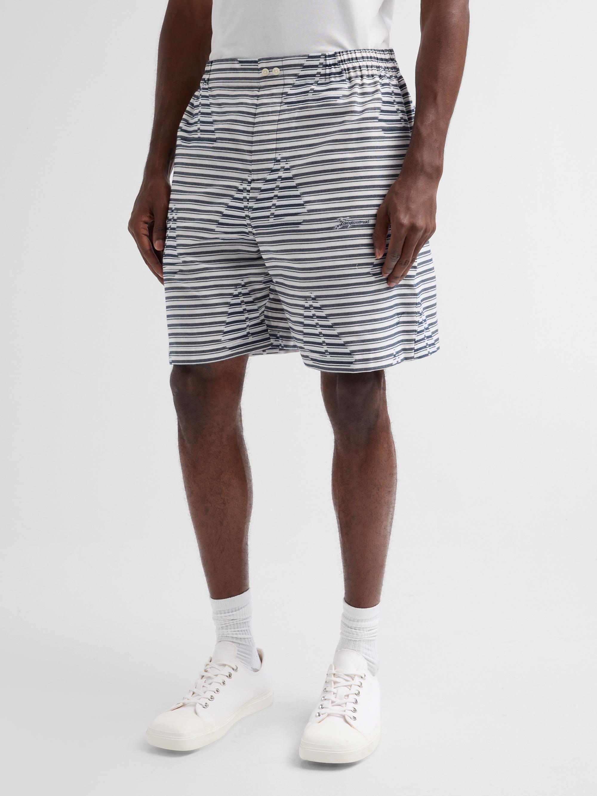Jacquemus Le Calecon Jacquard Shorts | Saks Fifth Avenue