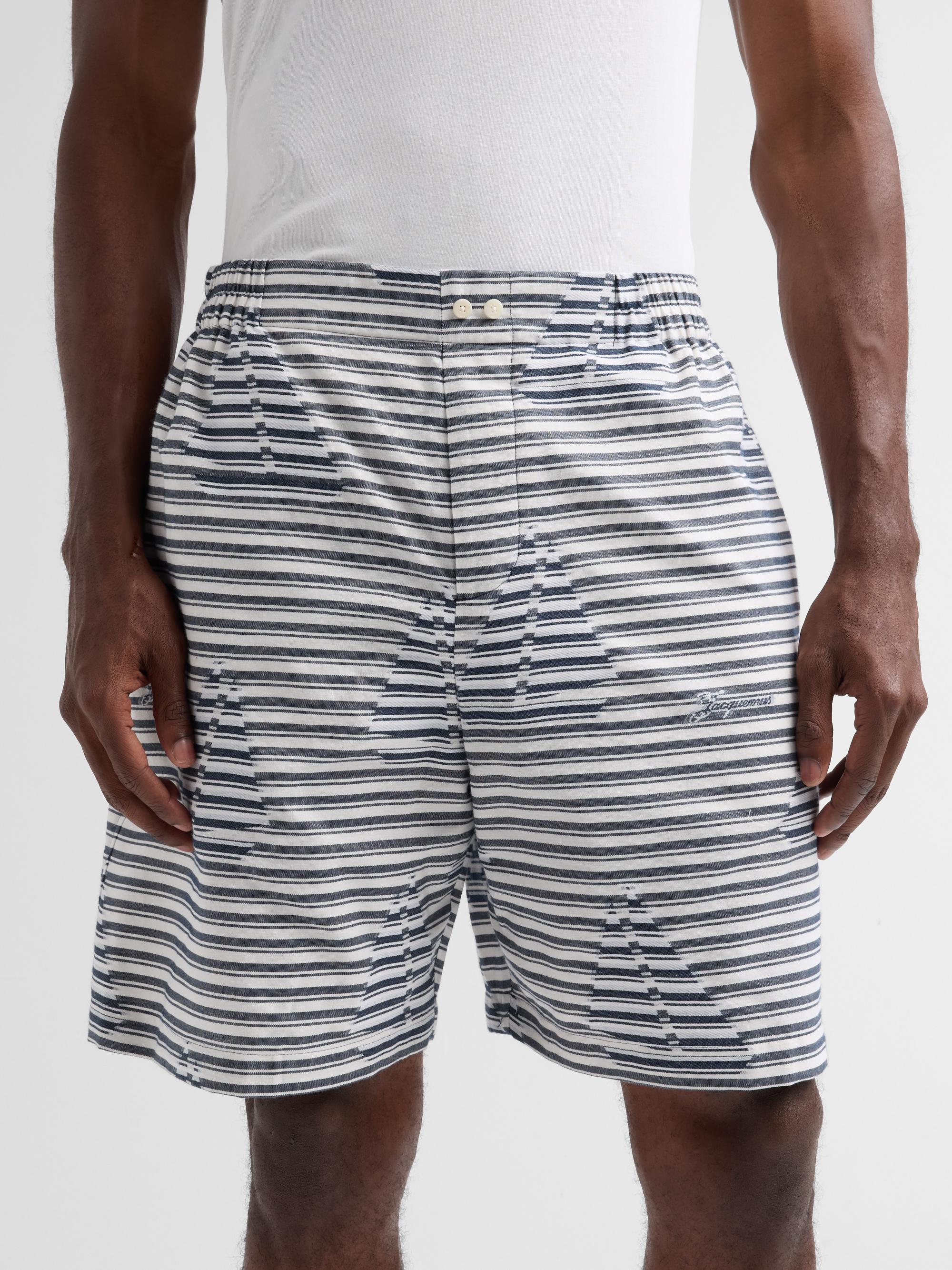 Jacquemus Le Calecon Jacquard Shorts | Saks Fifth Avenue