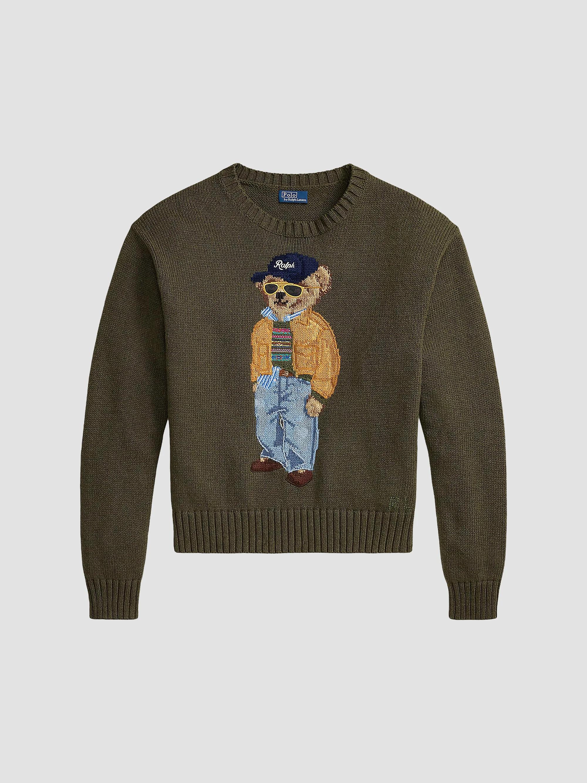 Polo Ralph Lauren Polo Bear Crewneck Sweater | Saks Fifth Avenue