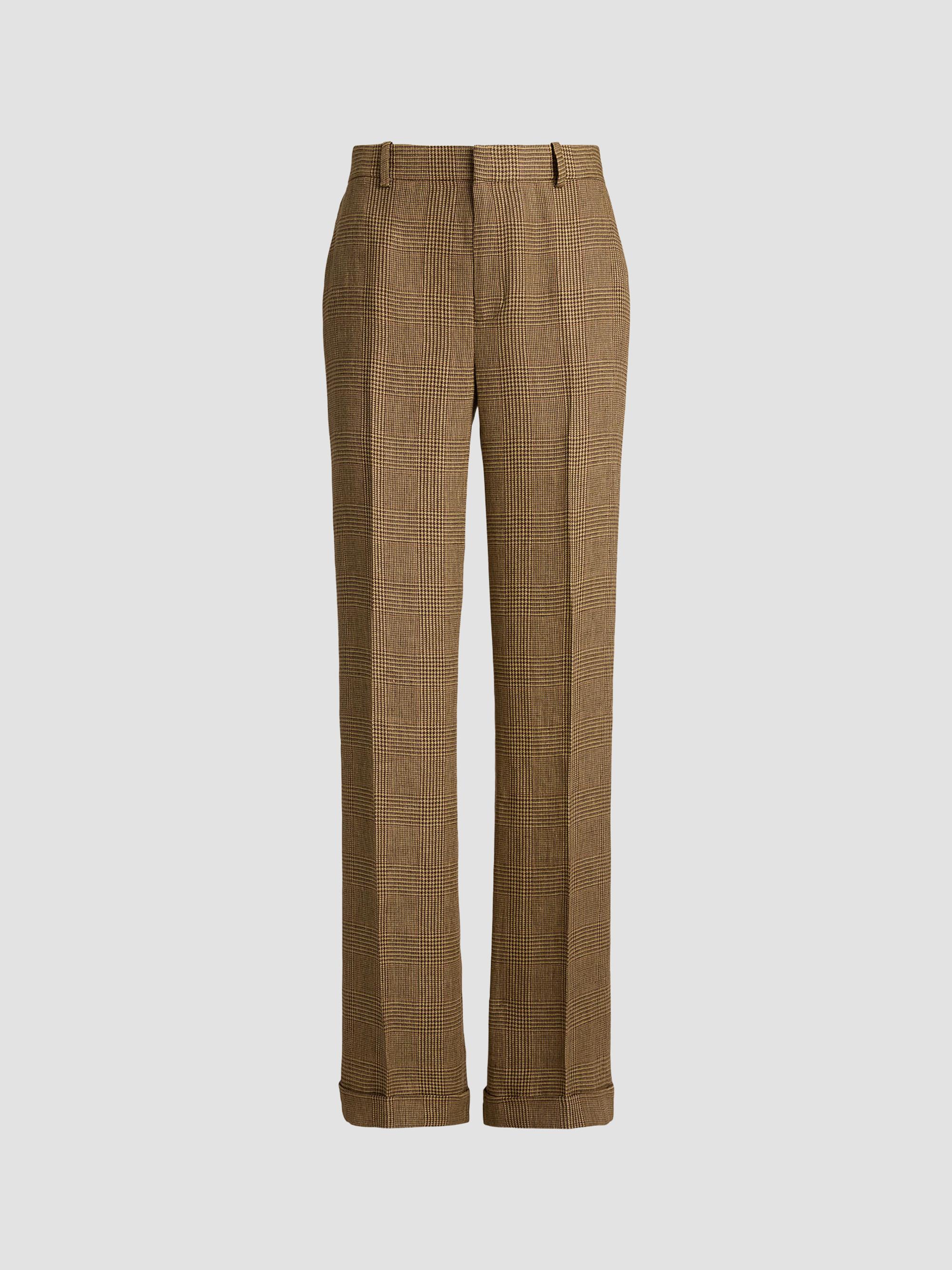 POLO RALPHLAUREN　WOOL 2TUCK WIDE SLACKS Polo Ralph Lauren Wool Pleated Wide-Leg Pants | Saks Fifth Avenue