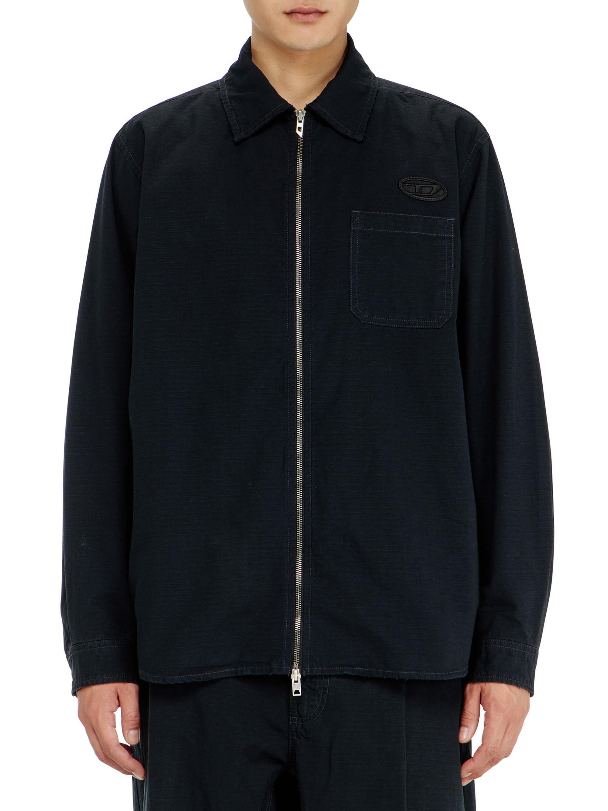Diesel Alias Logo Zip-Front Shirt Jacket | Saks Fifth Avenue