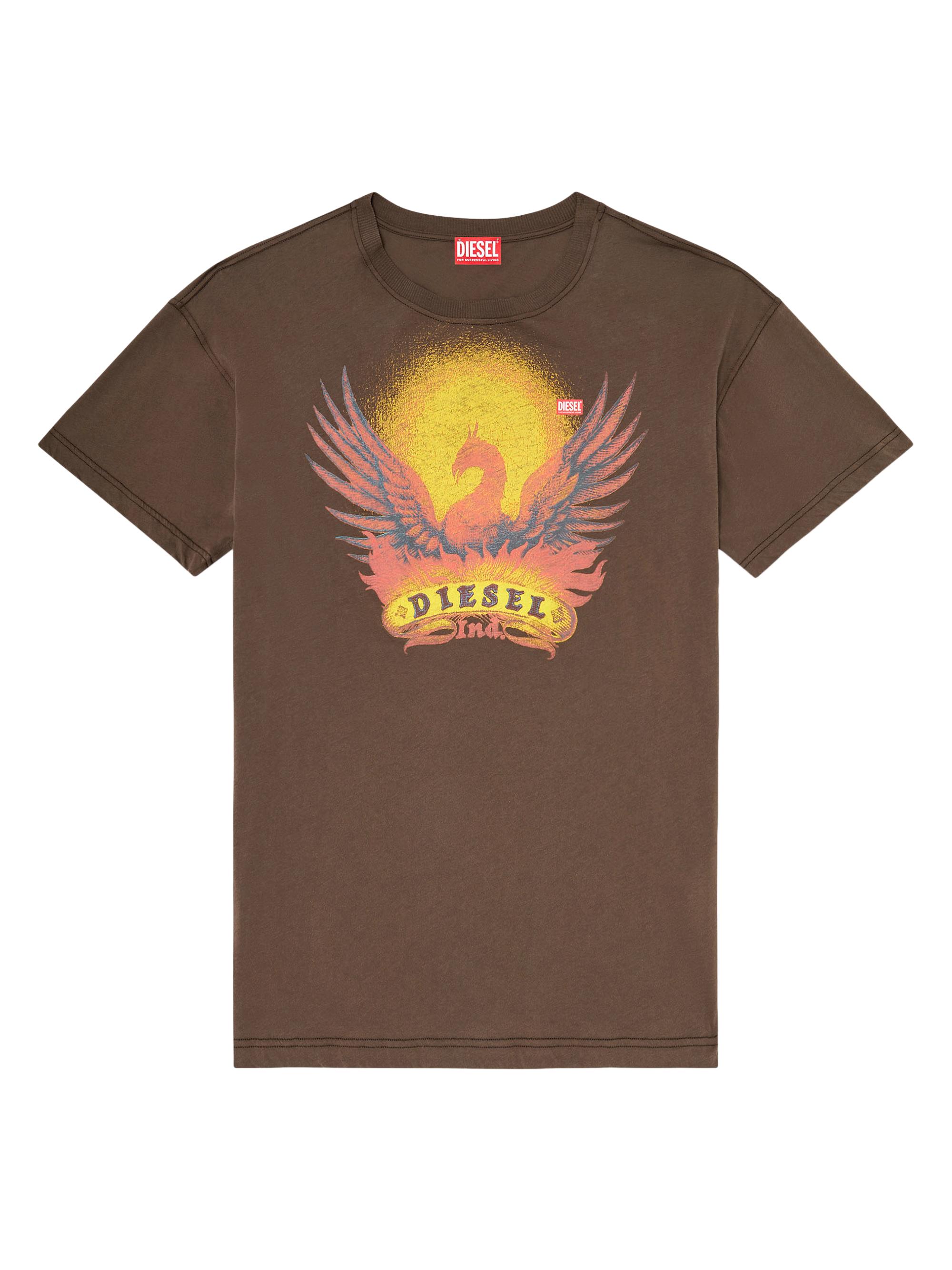 Diesel Logo Graphic Phoenix Cotton T-Shirt | Saks Fifth Avenue