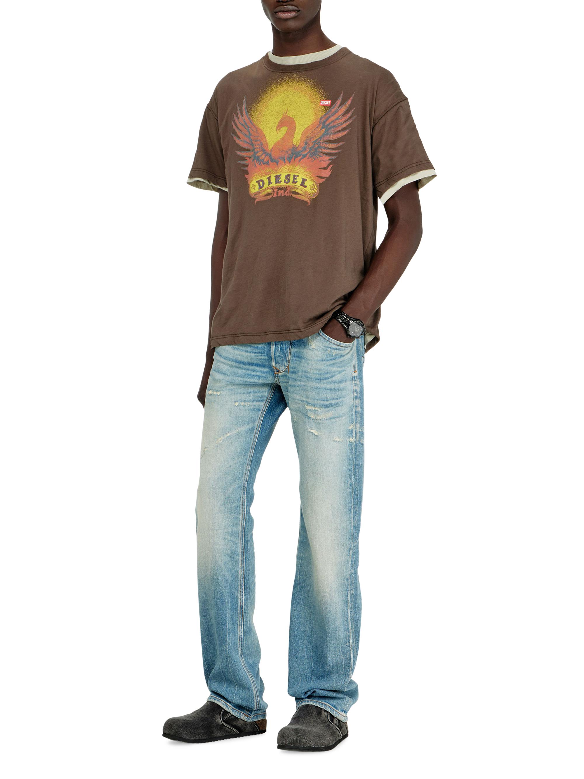 Diesel Logo Graphic Phoenix Cotton T-Shirt | Saks Fifth Avenue