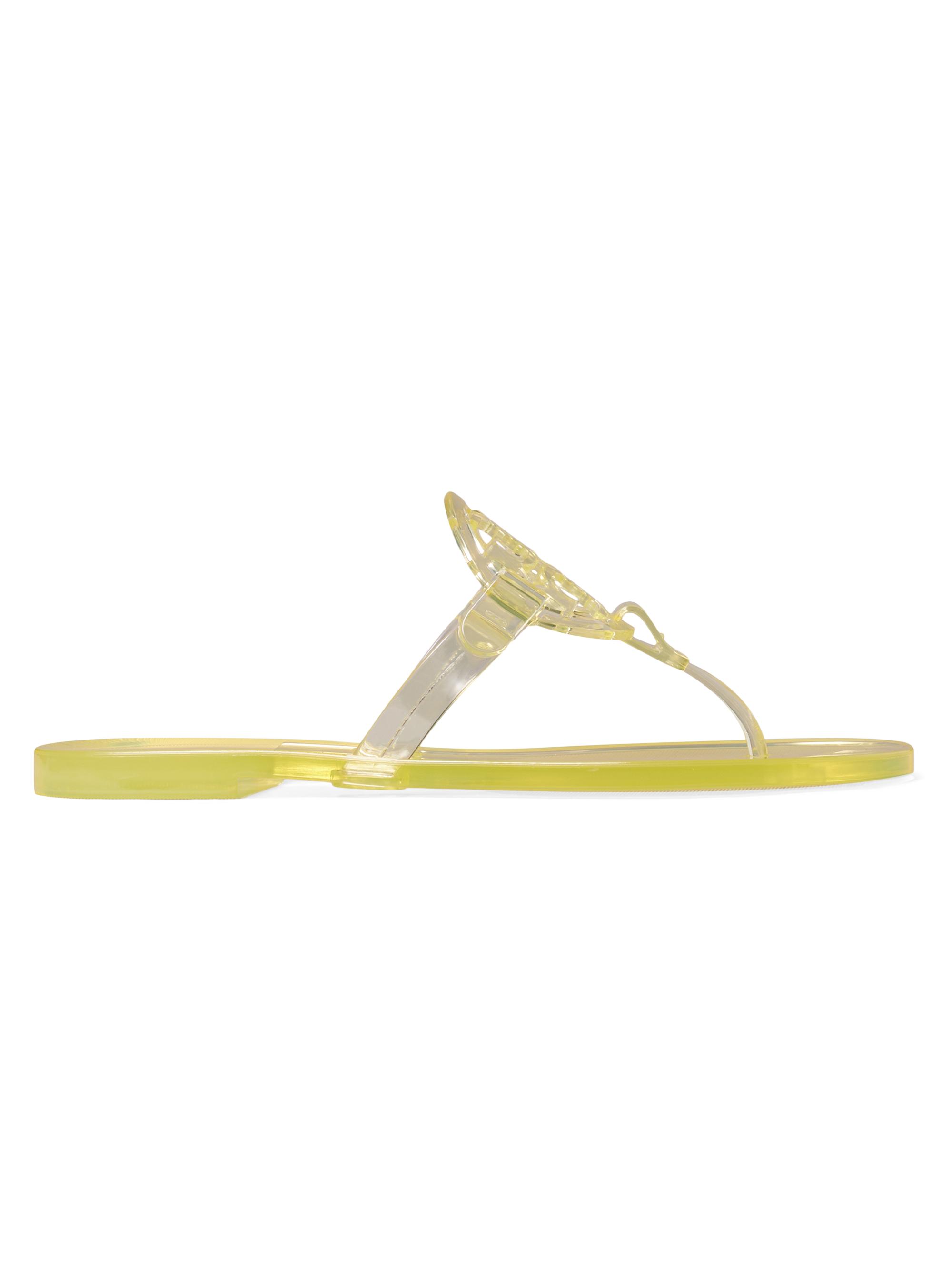 Tory Burch Women's Miller Jelly Sandals - Yellow