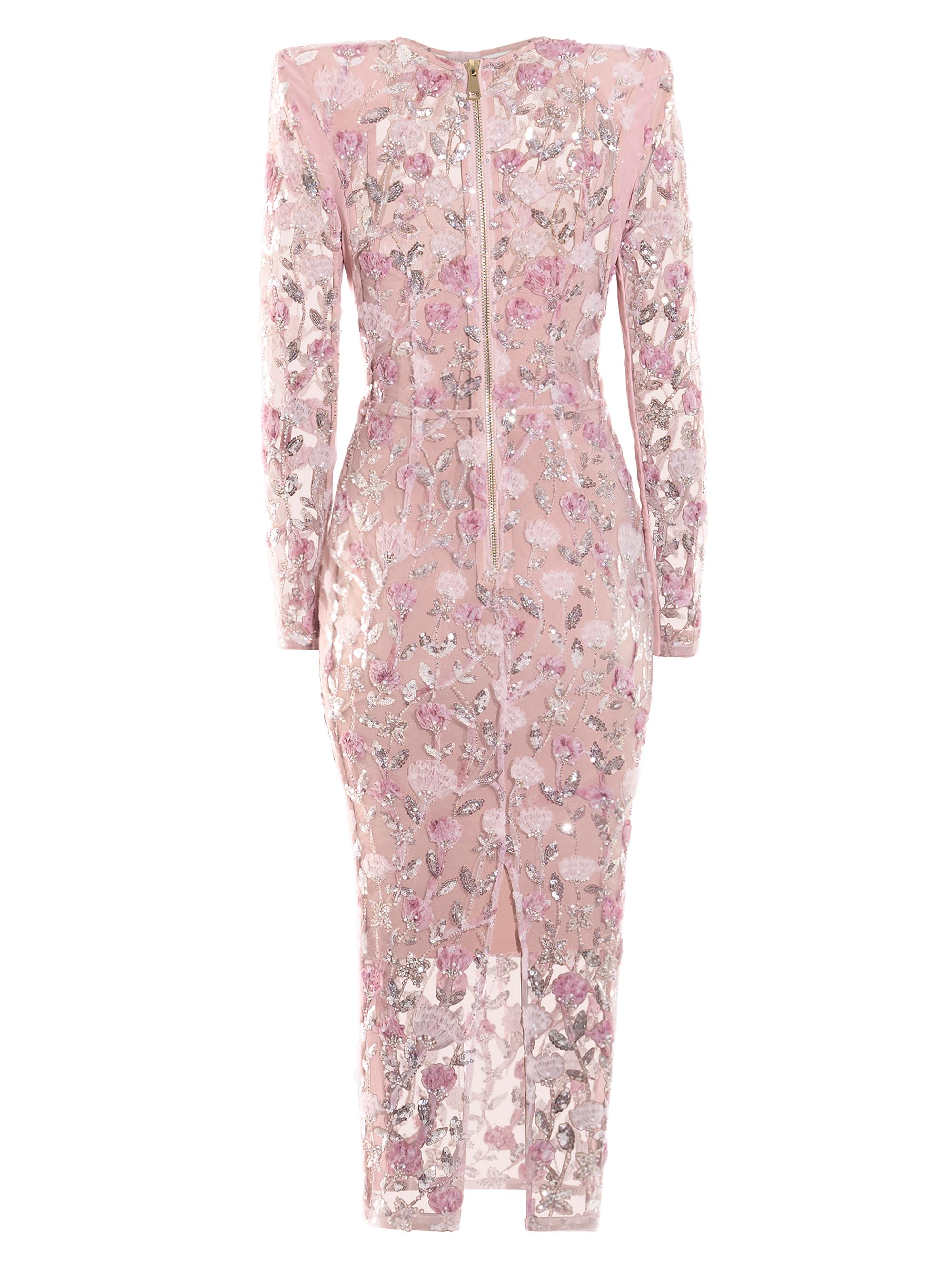 Zhivago Women's The Death of Roses Cocktail Dress - Blush | Thumbnail 2