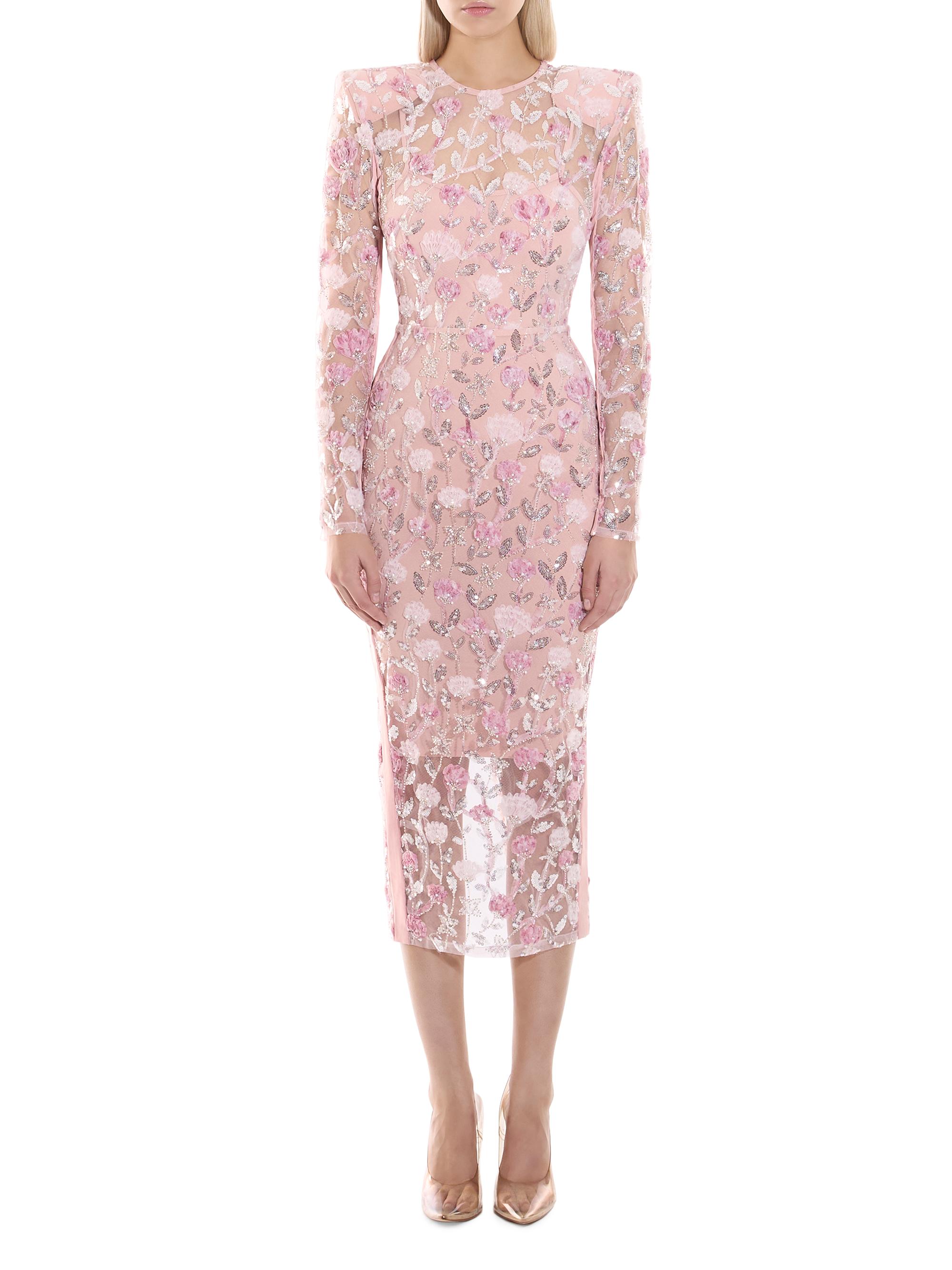 Zhivago Women's The Death of Roses Cocktail Dress - Blush | Thumbnail 3