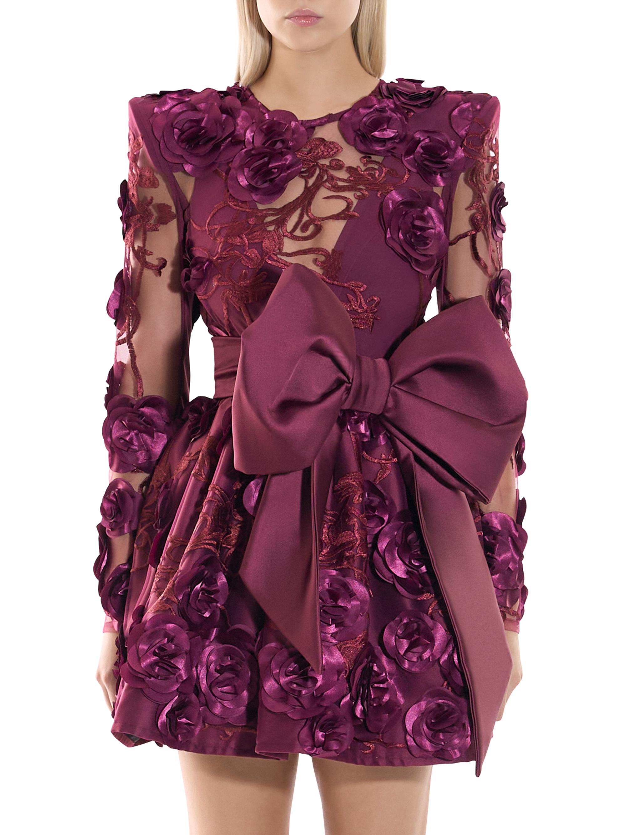 Zhivago Women's The Beautiful & The Lost Minidress - Plum | Thumbnail 3