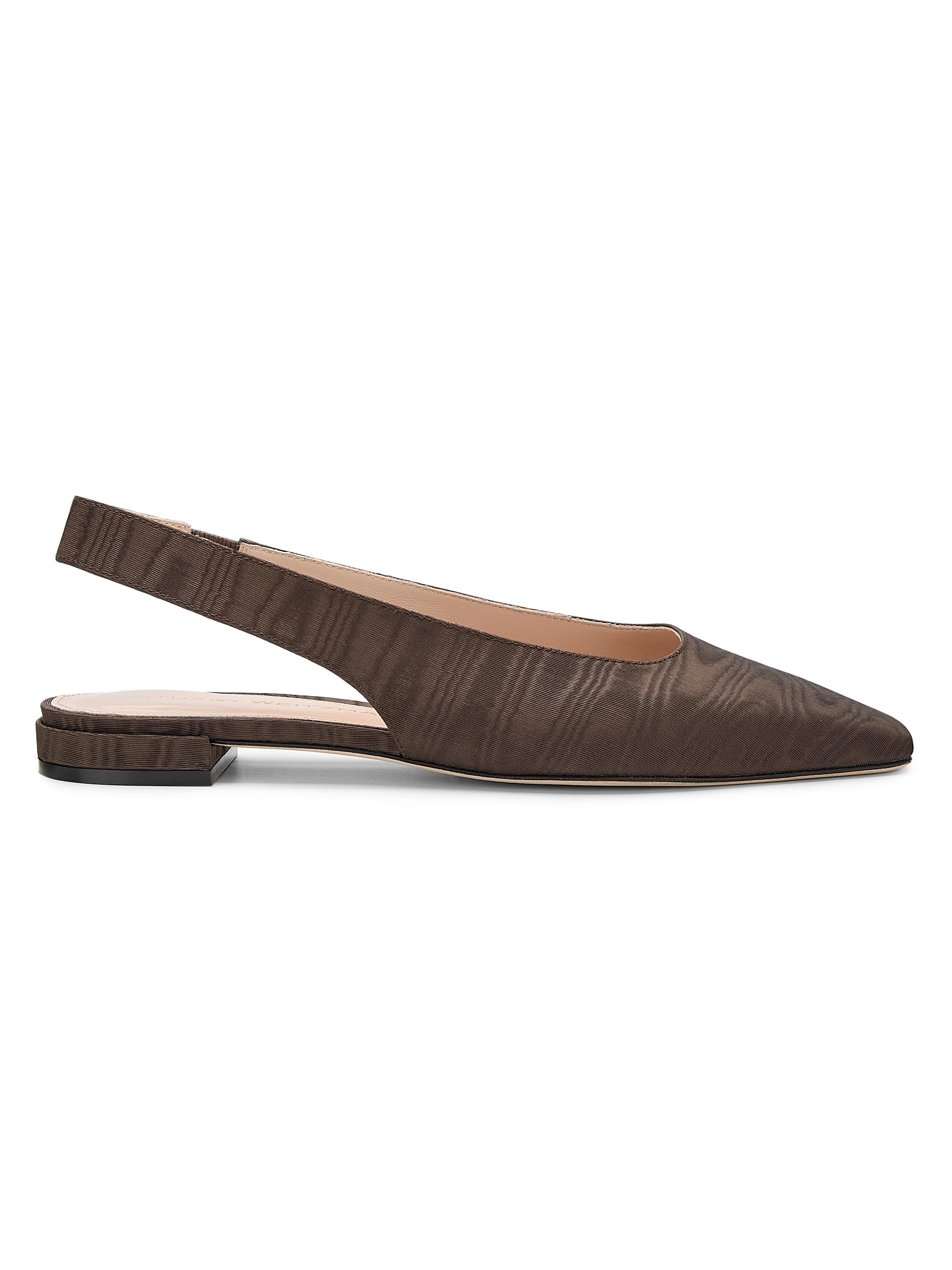 Stuart Weitzman Women's Stassi Slingback Flats - Cigar