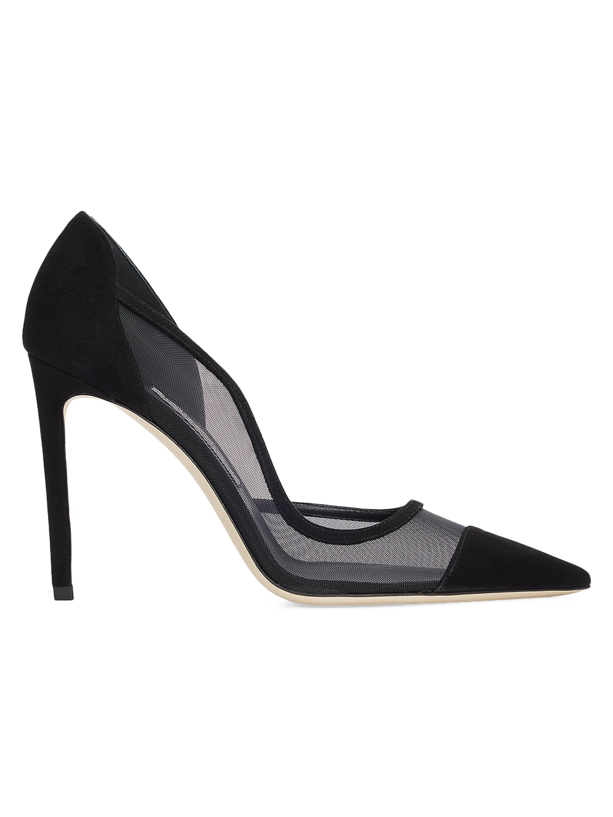 Jimmy Choo Romy 85MM Suede Pumps | Saks Fifth Avenue