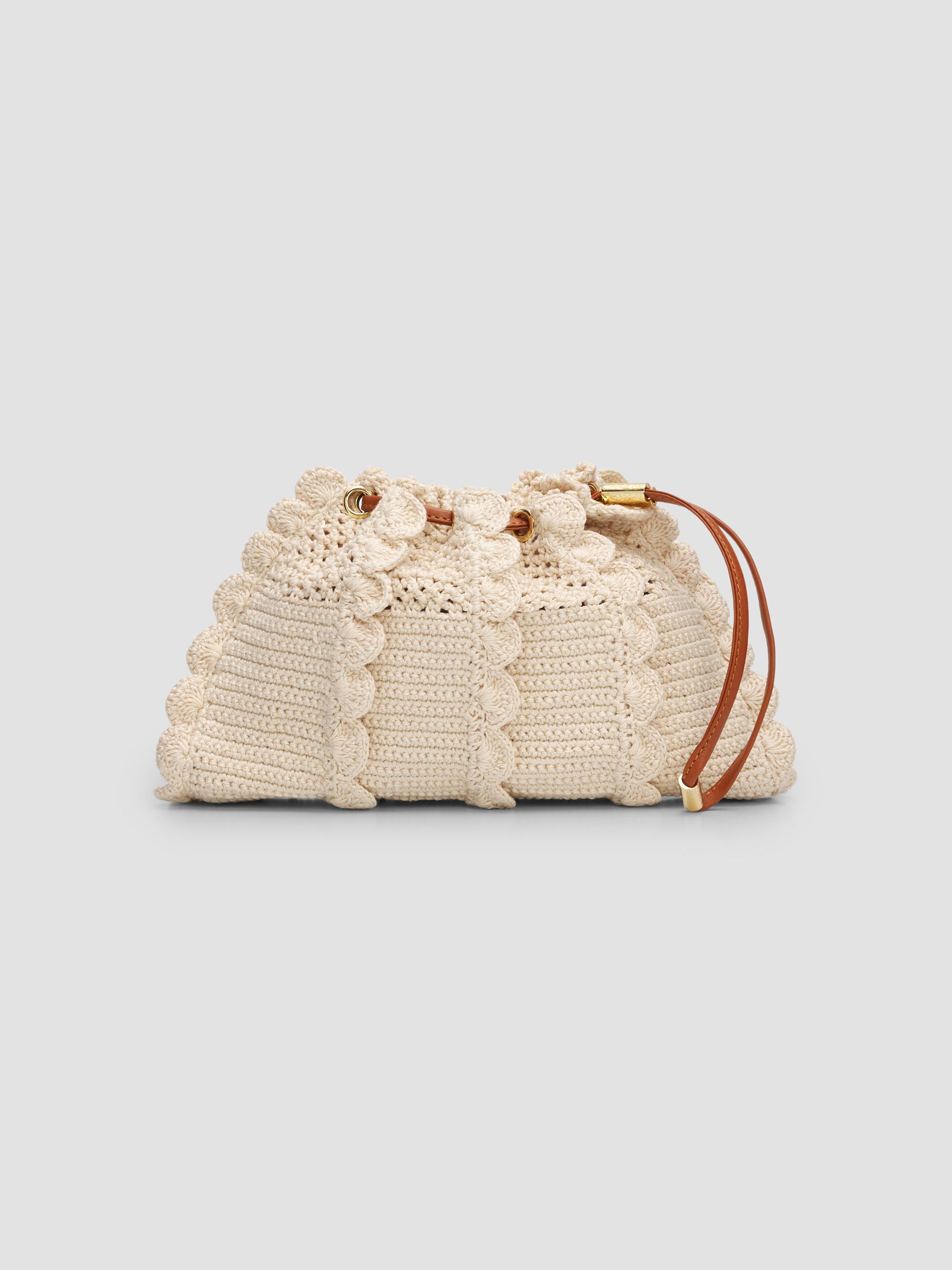 Mansur Gavriel Mini Fortuna Raffia & Suede Crossbody Bag | Saks